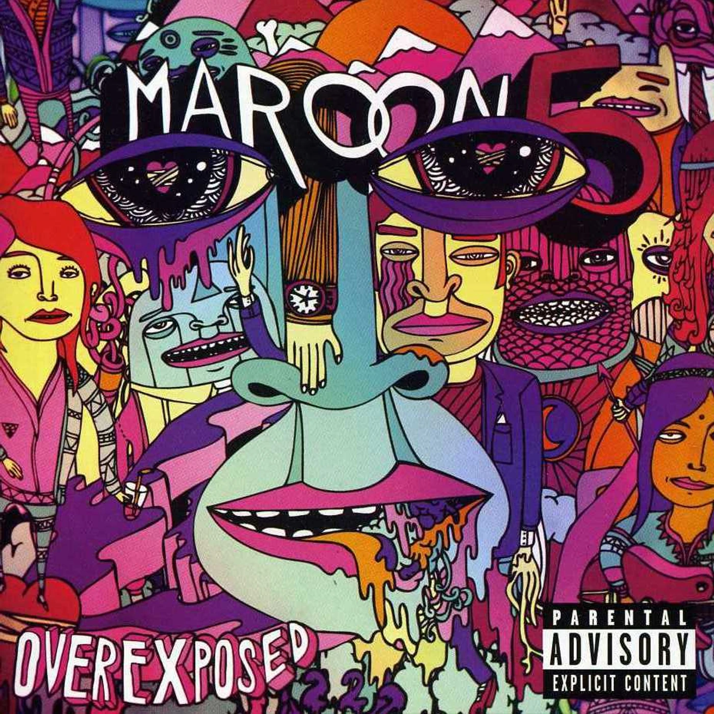 Maroon 5 OVEREXPOSED CD