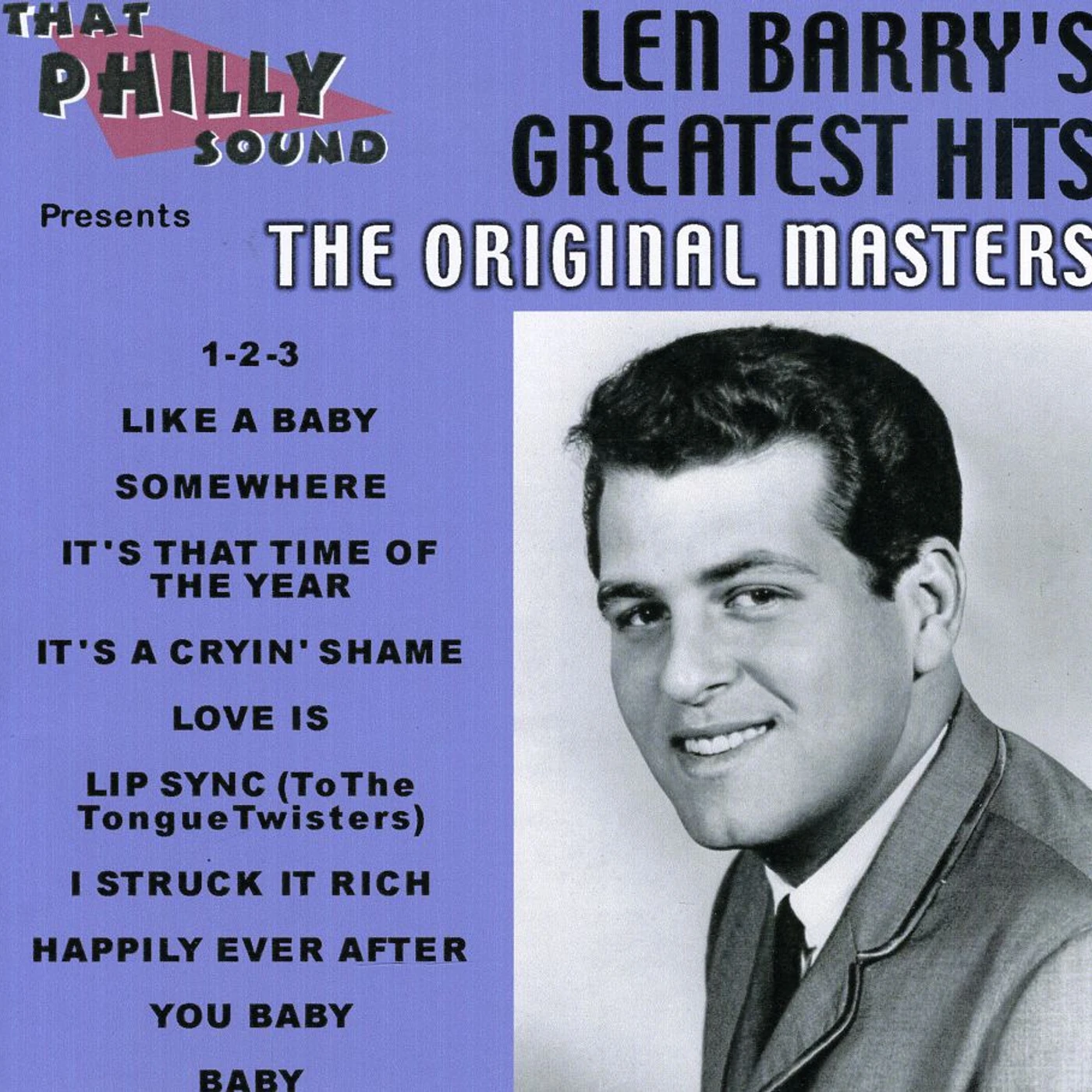 LEN BARRY'S GREATEST HITS: ORIGINAL MASTERS CD