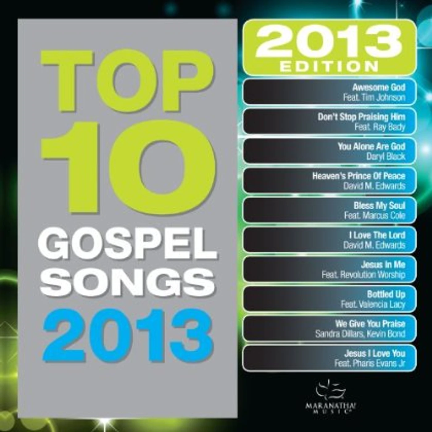 Maranatha! Gospel TOP 10 GOSPEL SONGS 2013 CD