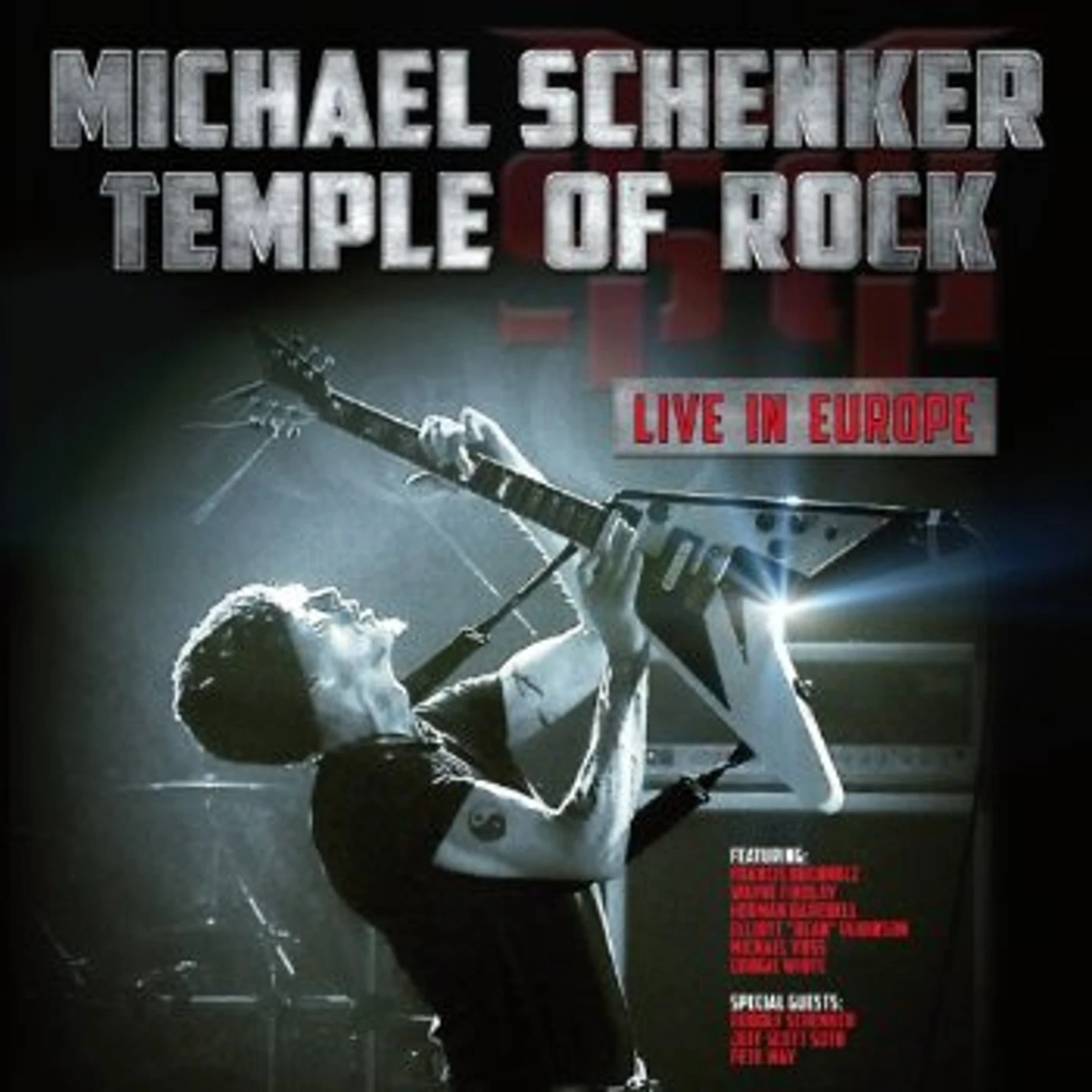 Michael Schenker Group TEMPLE OF ROCK: LIVE IN EUROPE CD