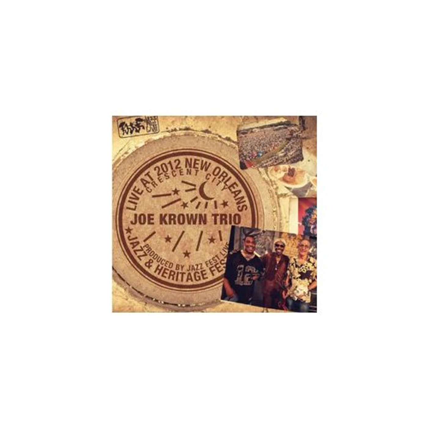 Joe Krown LIVE AT JAZZFEST 2012 CD