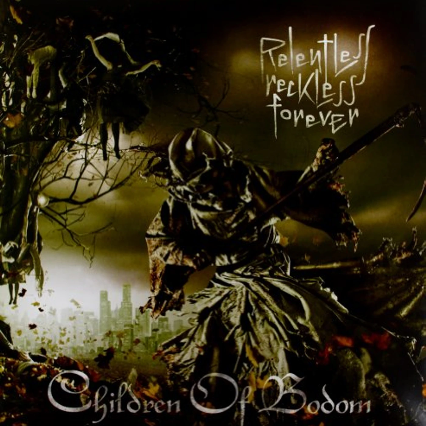 Children Of Bodom RELENTLESS RECKLESS FOREVER Vinyl Record - Portugal Release