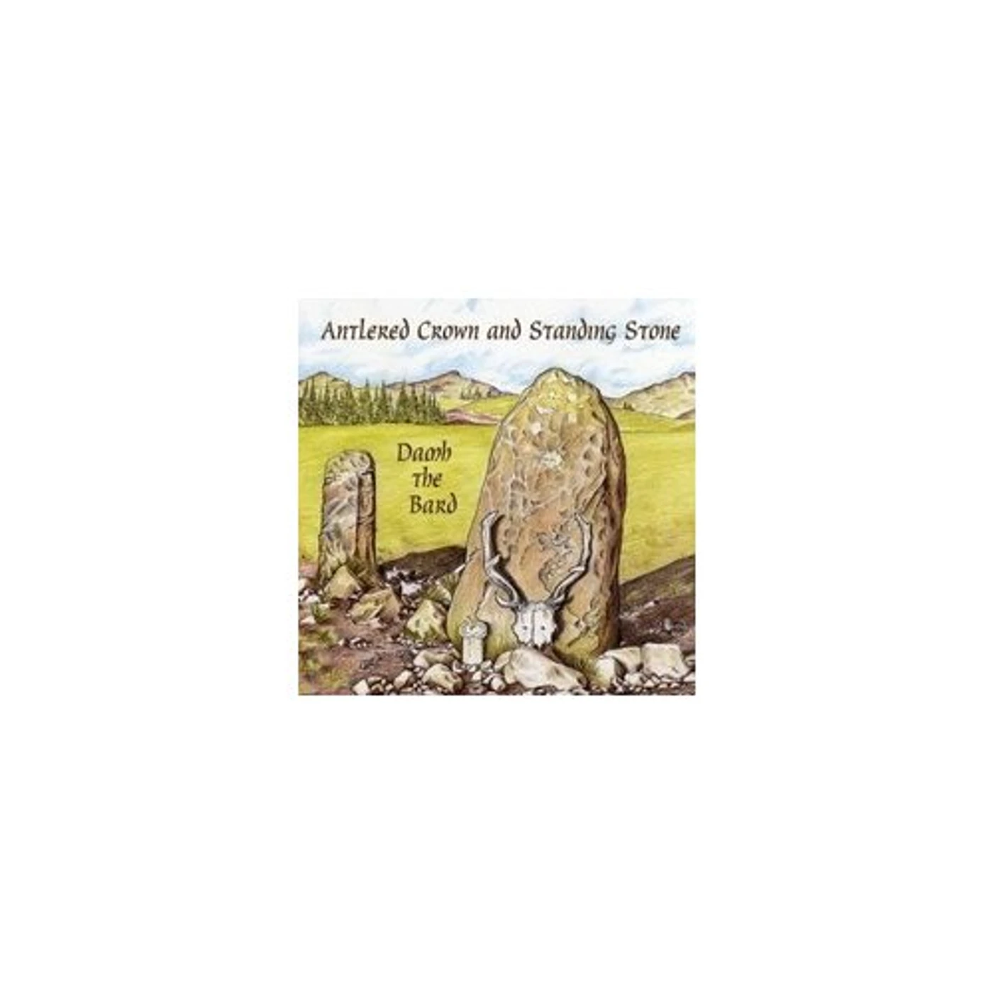 Damh The Bard ANTLERED CROWN & STANDING STONE CD