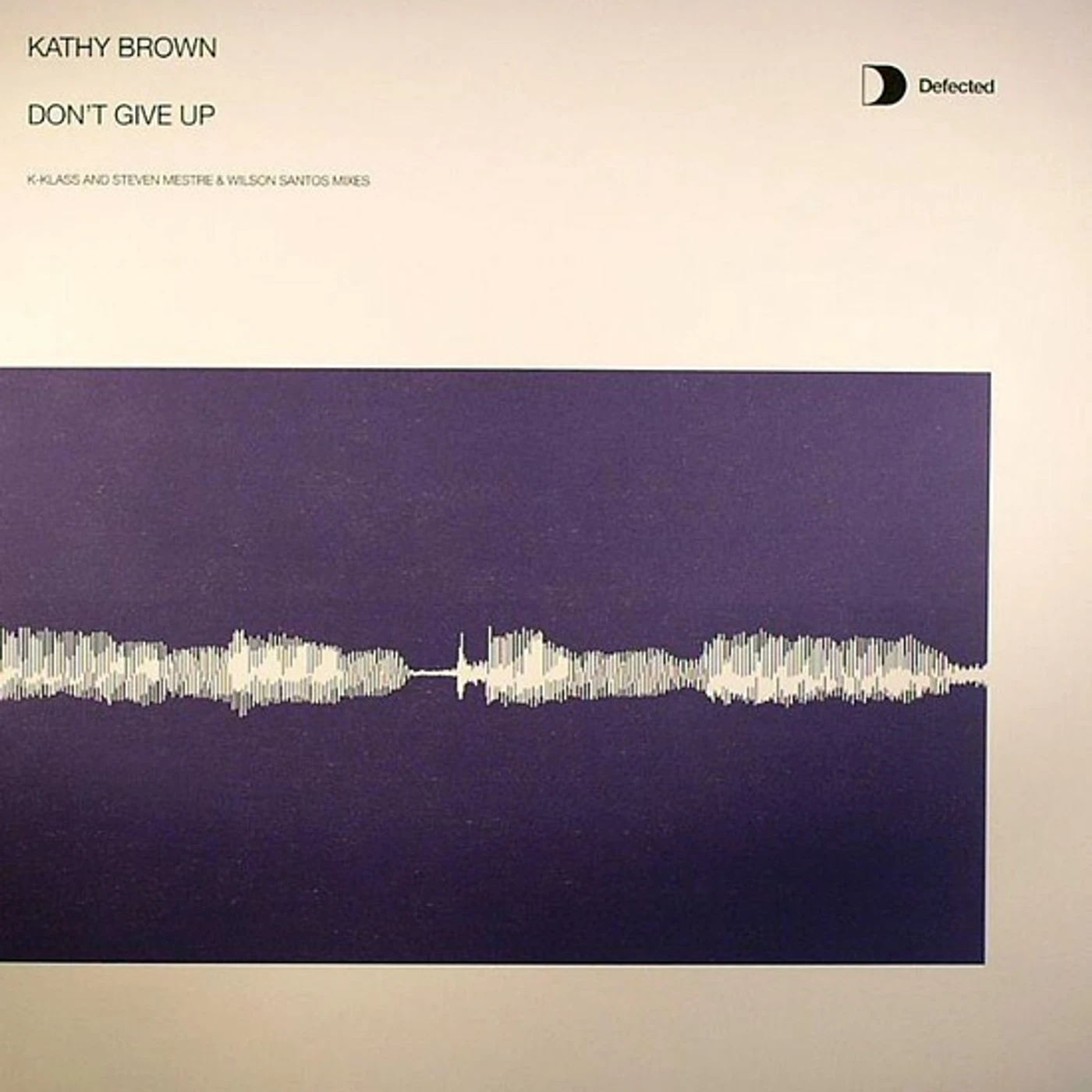 Kathy Brown Don't Give Up Vinyl Record