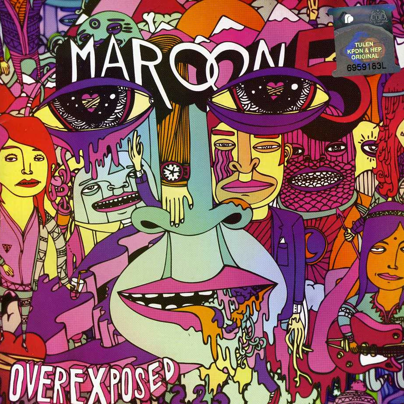 Maroon 5 OVEREXPOSED: INTERNATIONAL EDITION CD