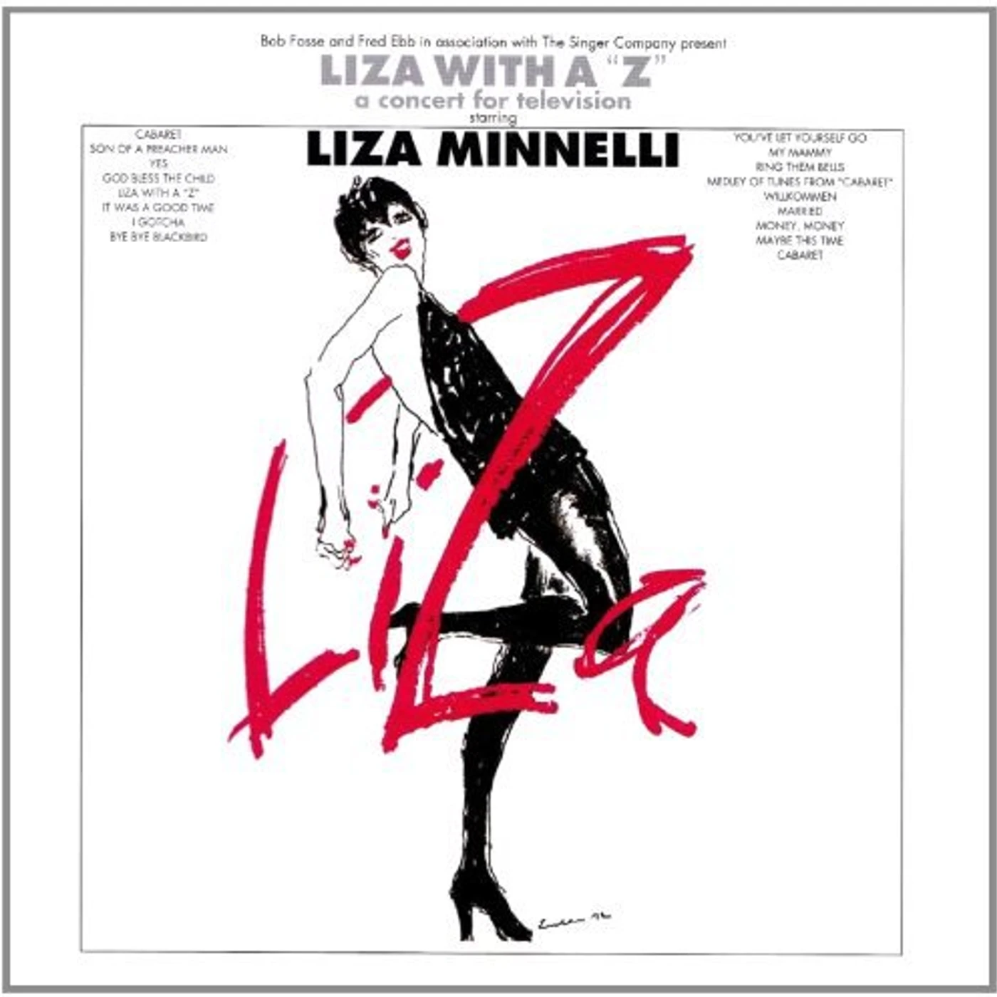 Liza Minnelli LIZA WITH A Z Vinyl Record