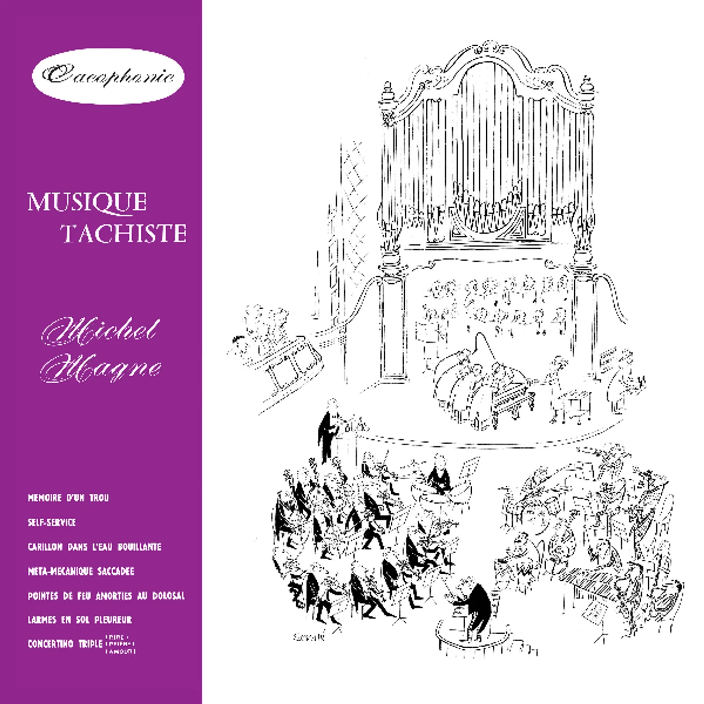 Michel Magne BEWITCHED Vinyl Record