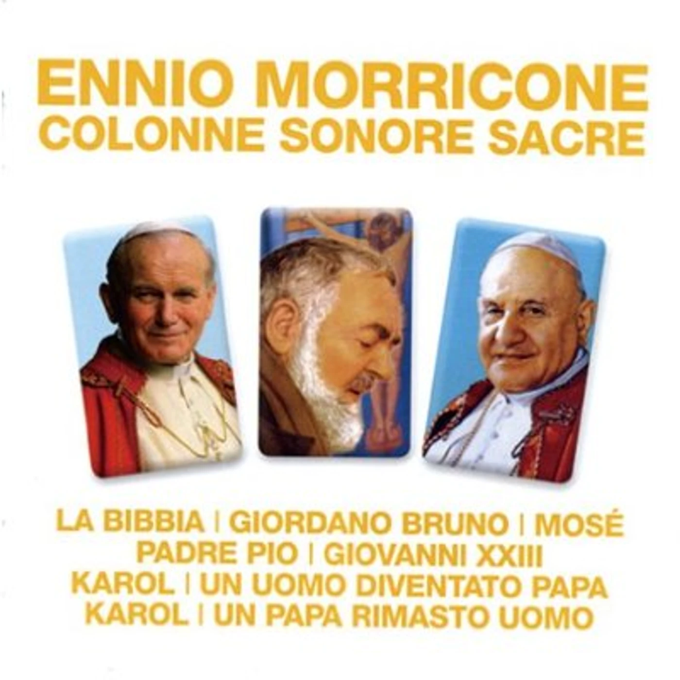 Ennio Morricone COLONNE SONORE SACRE CD