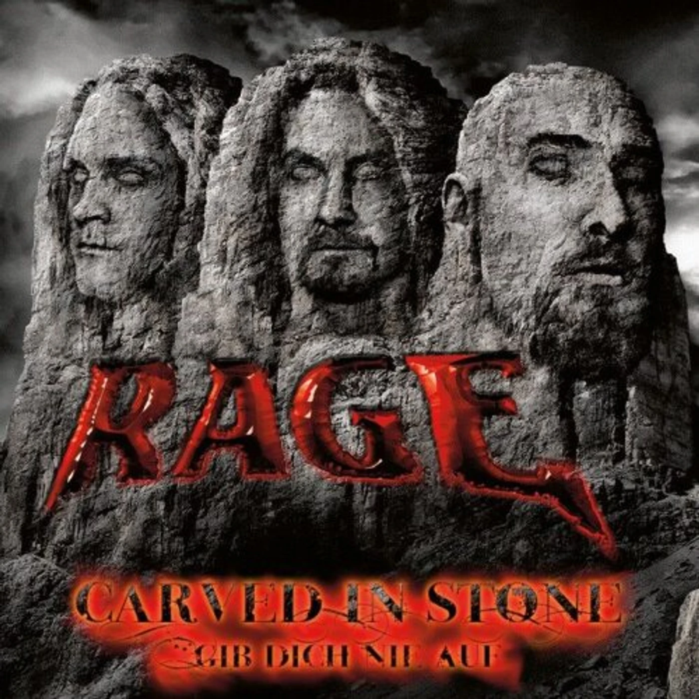 Rage CARVED IN STONE/NEVER GIVE UP CD