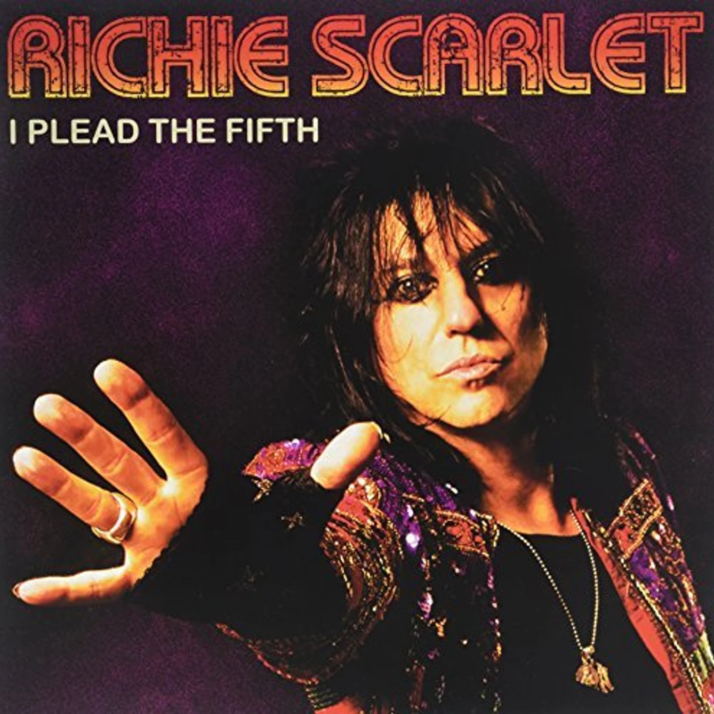 Richie Scarlet PLEAD THE FIFTH Vinyl Record