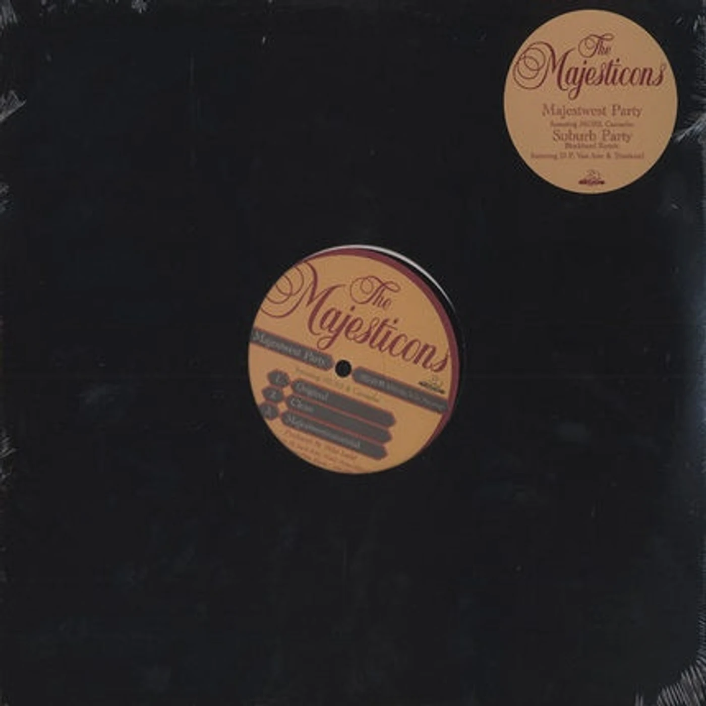 The Majesticons SUBURB PARTY Vinyl Record