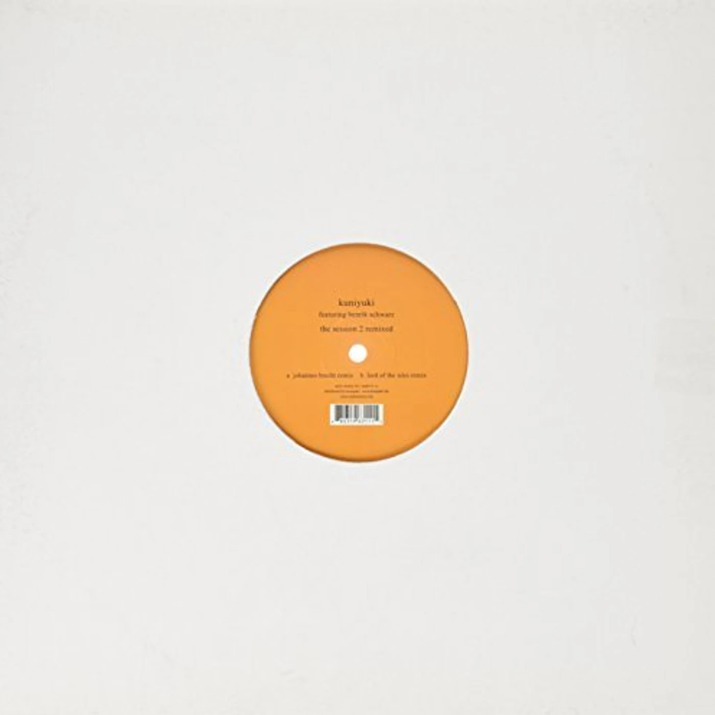 Kuniyuki SESSION 2 REMIXED Vinyl Record