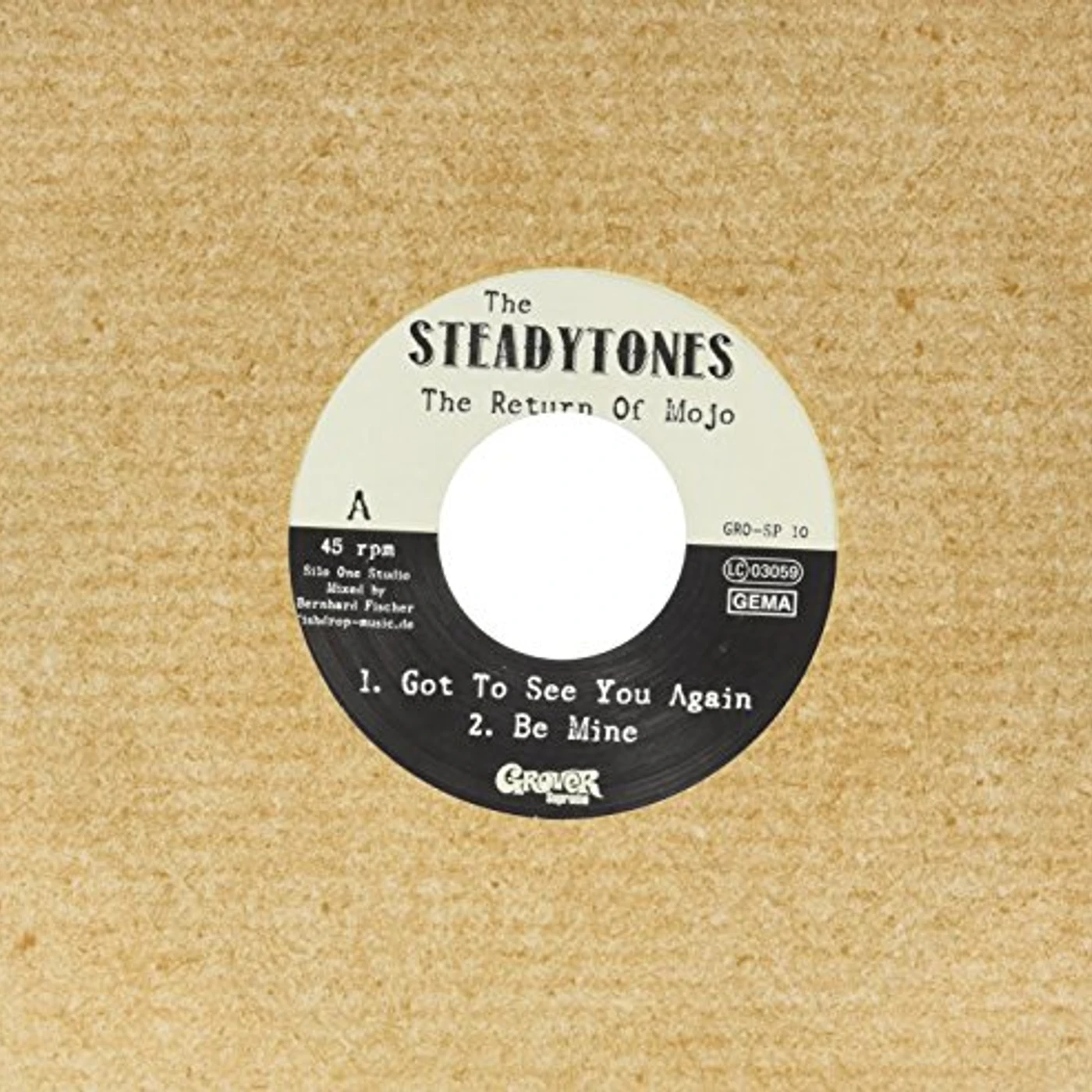 The Steadytones RETURN OF MOJO Vinyl Record
