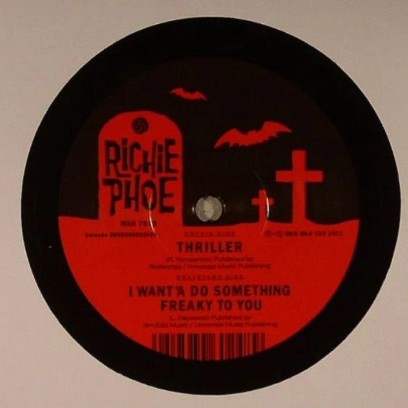 Richie Phoe THRILLER Vinyl Record - UK Release