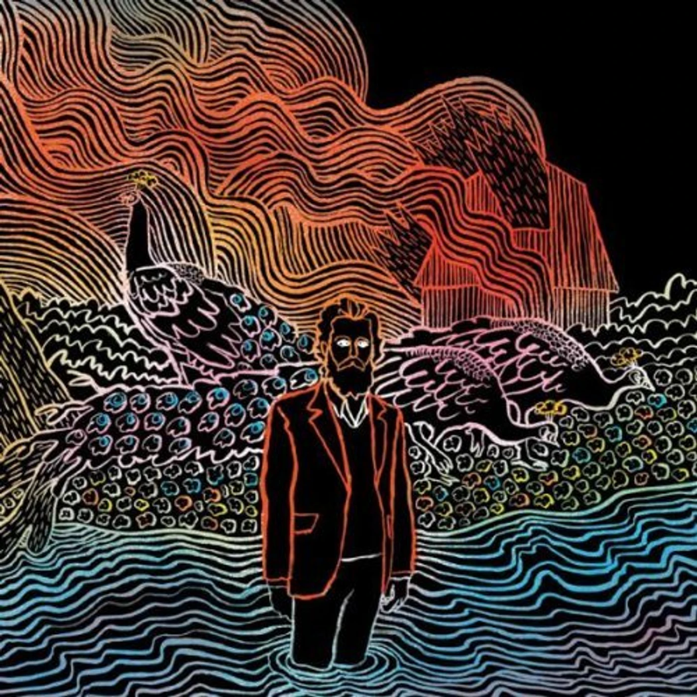 Iron & Wine KISS EACH OTHER CLEAN Vinyl Record - UK Release