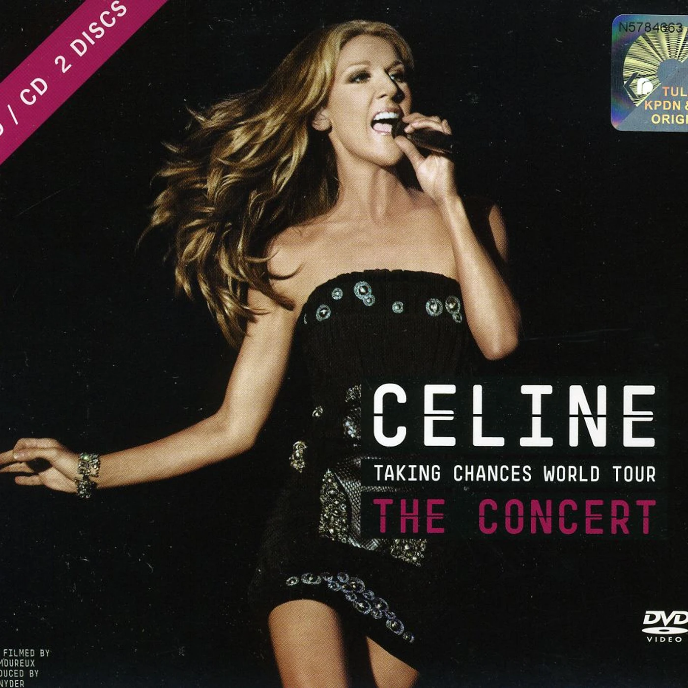 Céline Dion TAKING CHANCES WORLD TOUR THE CONCERT CD