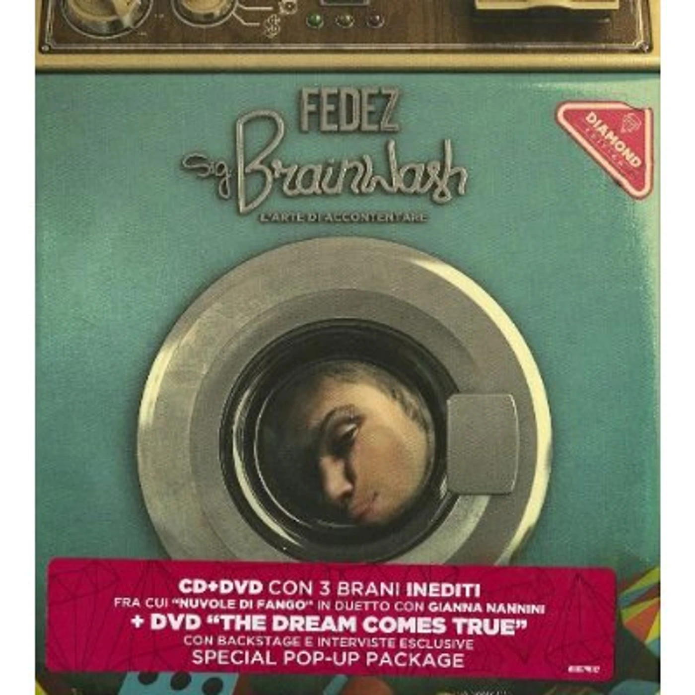 Fedez SIG. BRAINWASH (L'ARTE DI ACCONTENTARE)-DIAMOND ED CD