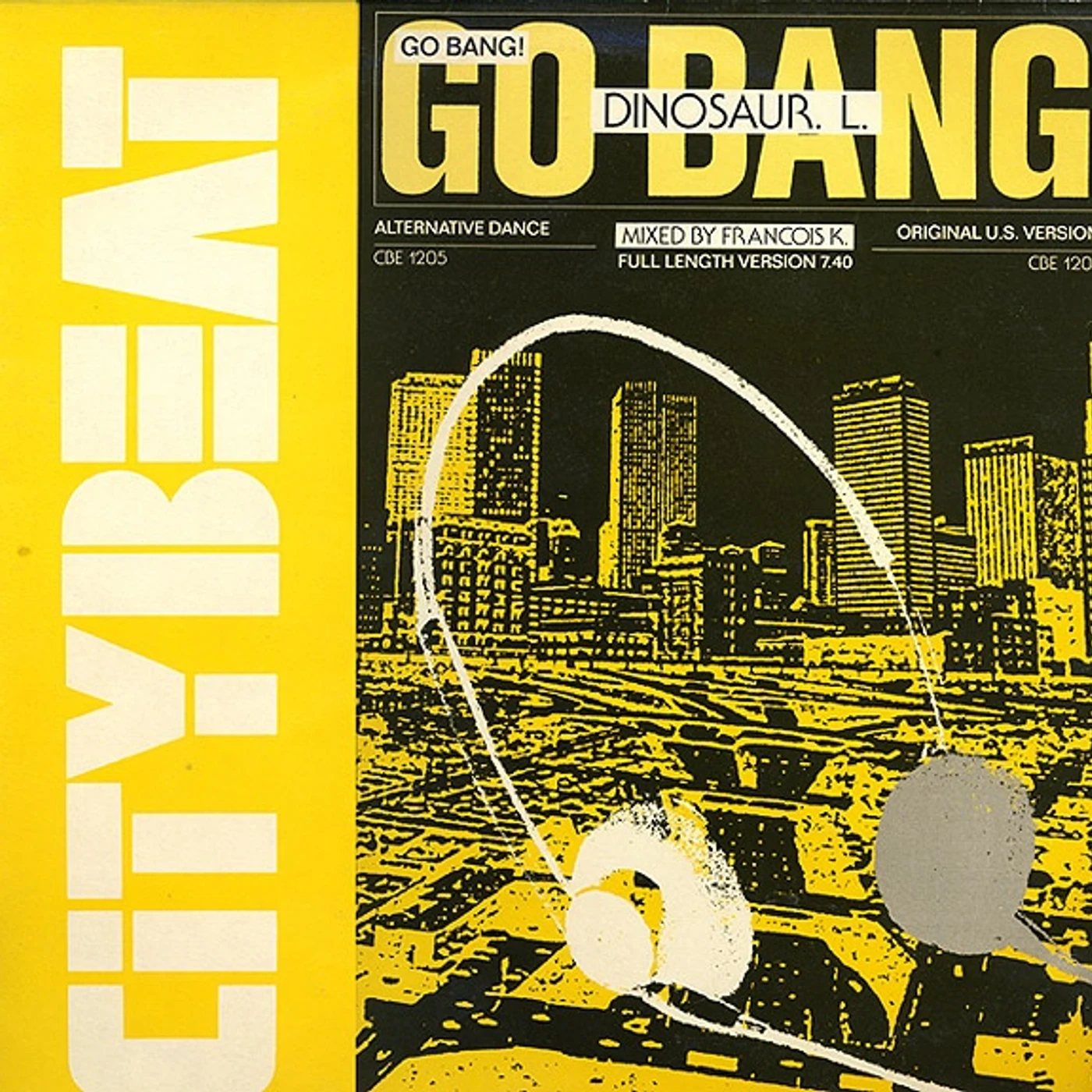 Dinosaur L GO BANG Vinyl Record - UK Release