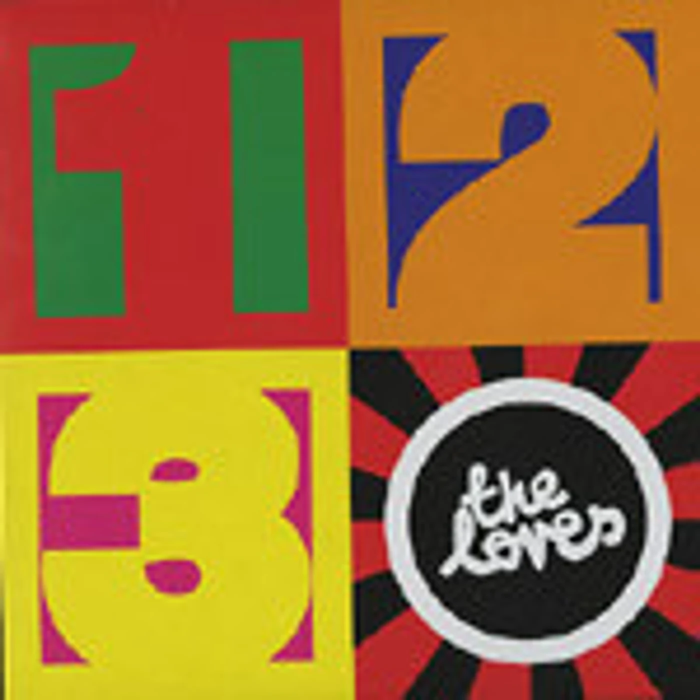 The Loves ONE TWO THREE Vinyl Record