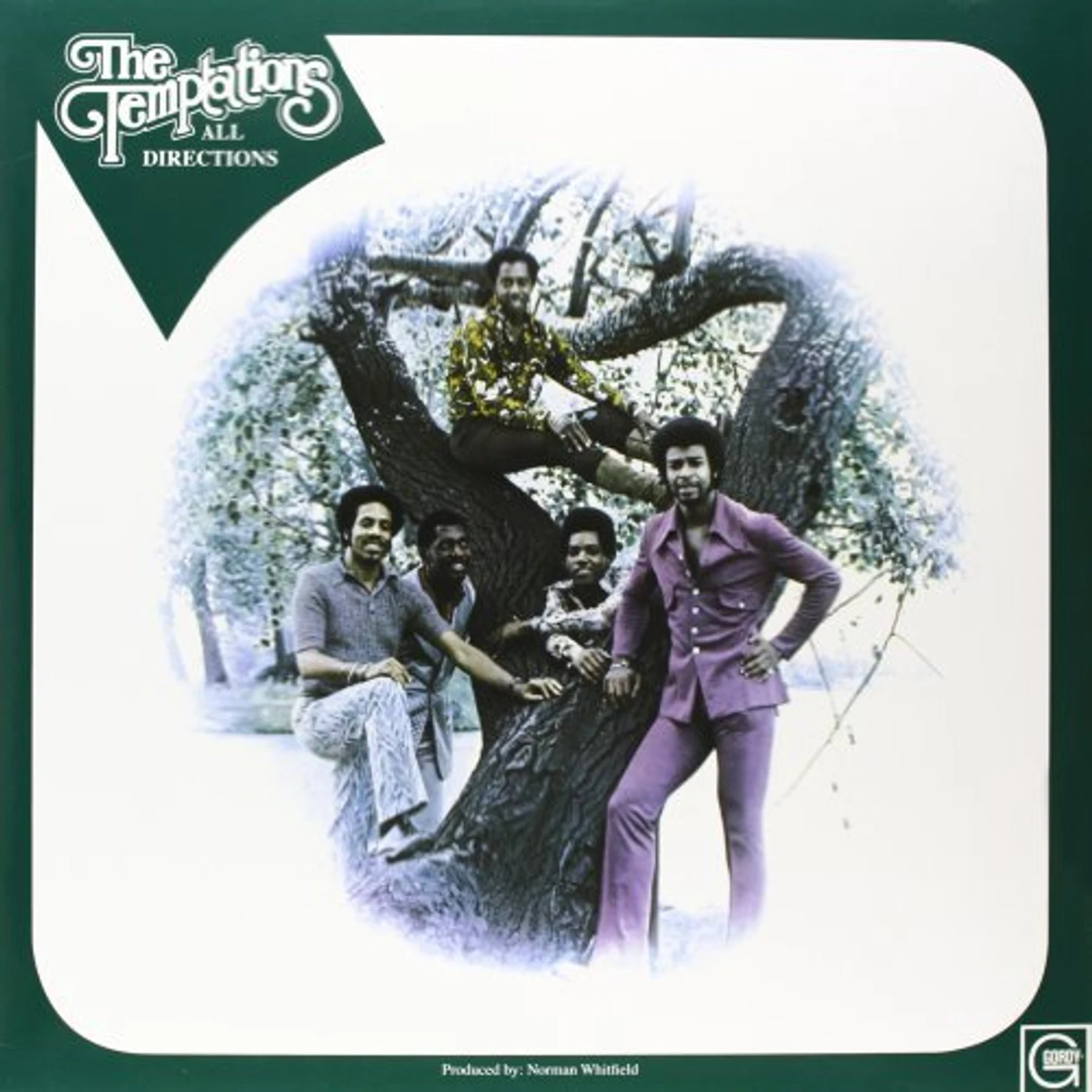 The Temptations ALL DIRECTIONS Vinyl Record - 180 Gram Pressing