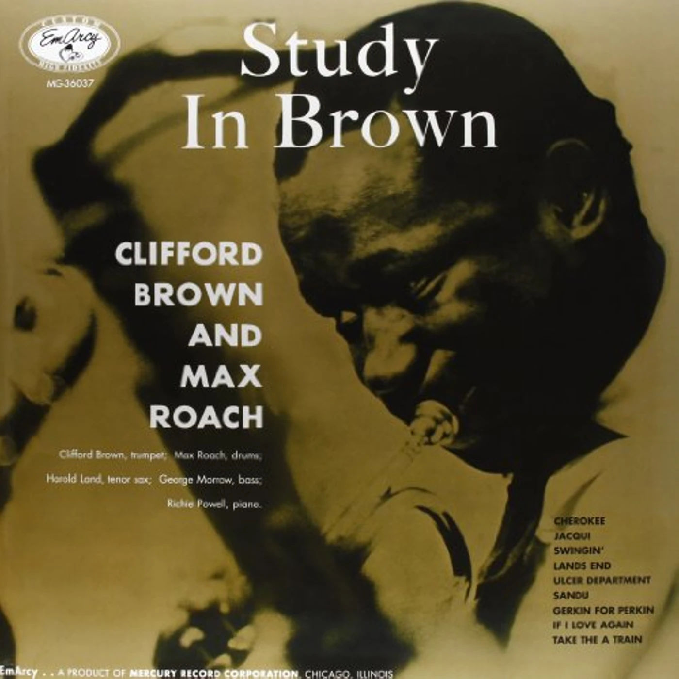 Clifford Brown STUDY IN BROWN Vinyl Record