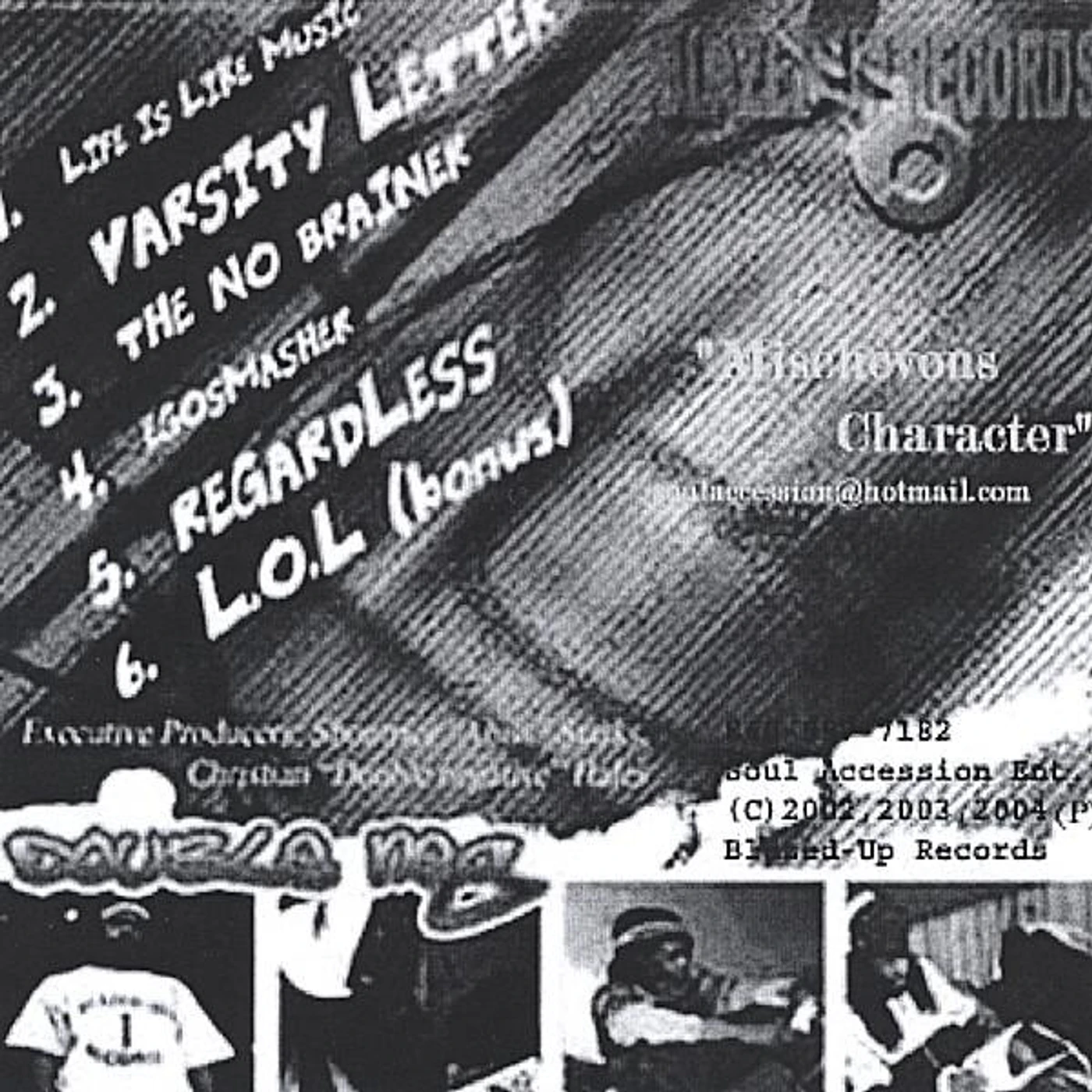 Double Negative MISCHEVOUS CHARACTER CD
