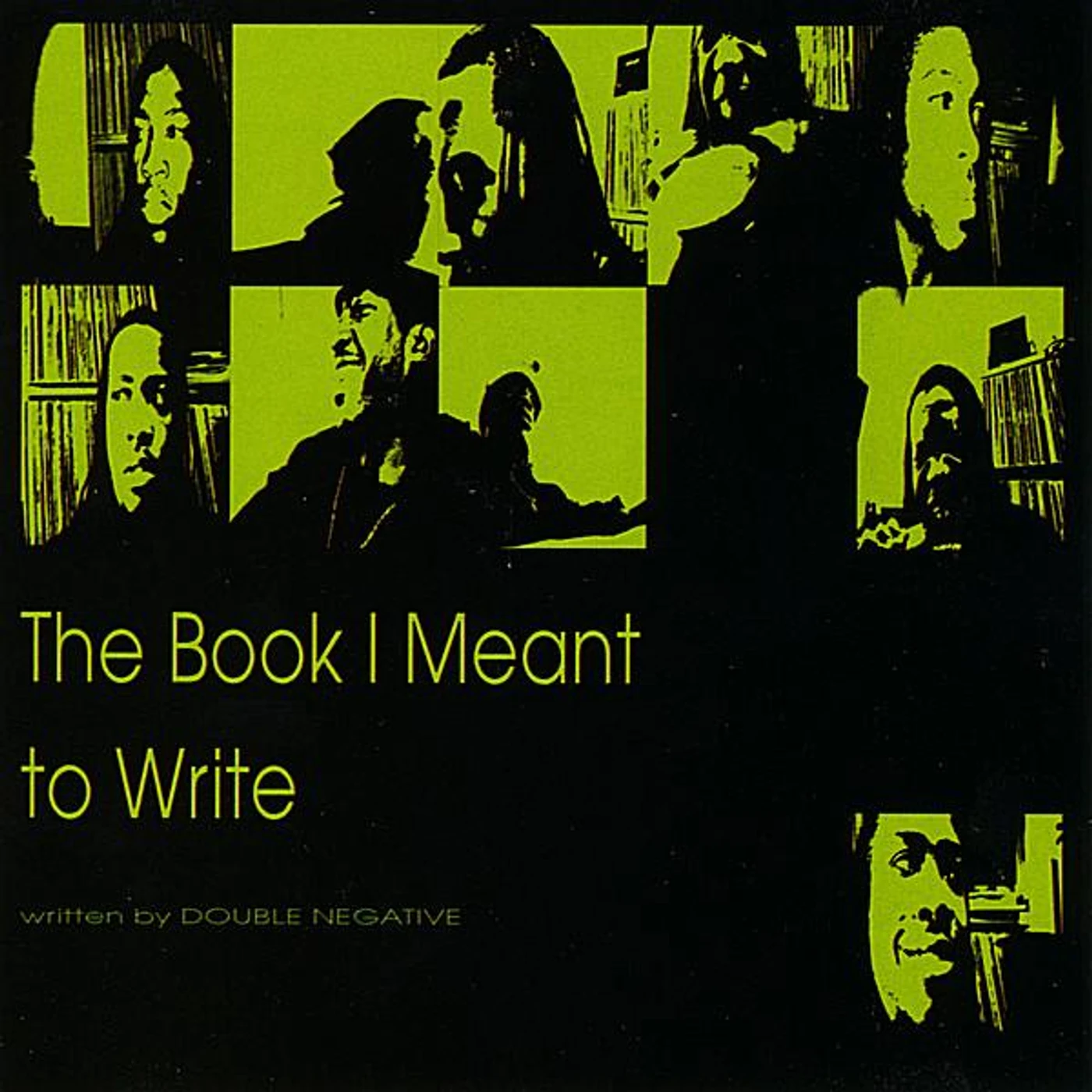 Double Negative BOOK I MEANT TO WRITE. CD