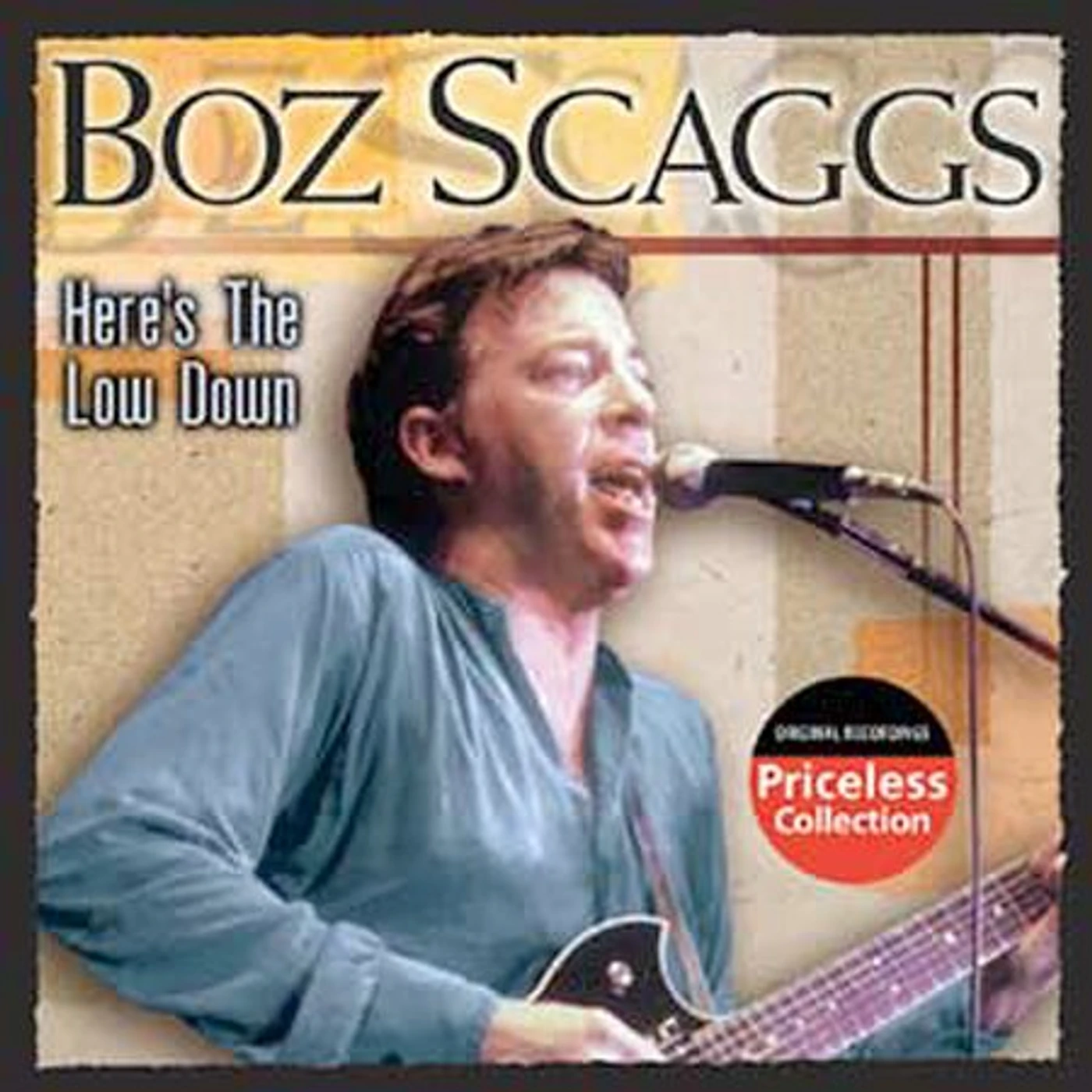 Boz Scaggs HERE'S THE LOWDOWN CD