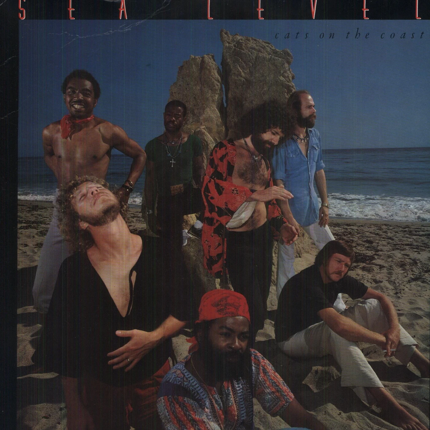Sea Level CATS ON THE COAST (1977) Vinyl Record