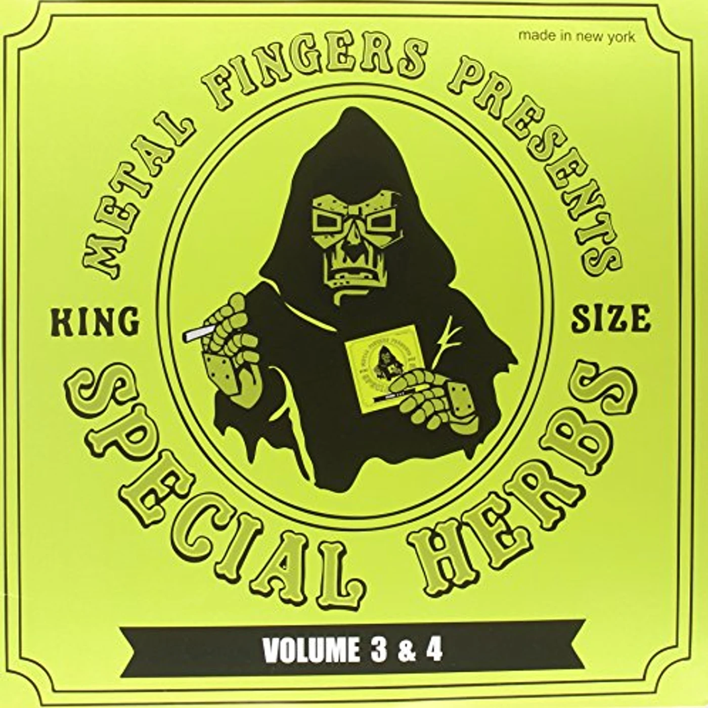 MF DOOM SPECIAL HERBS 3 & 4 Vinyl Record