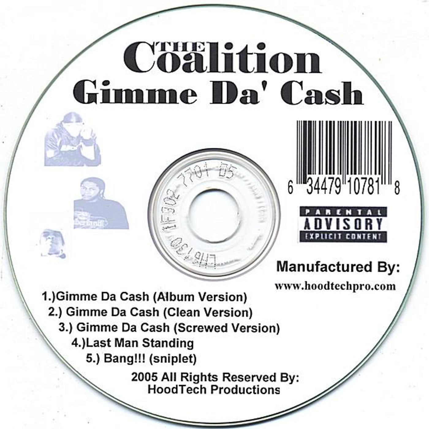 Coalition GIMME DA CASH CD