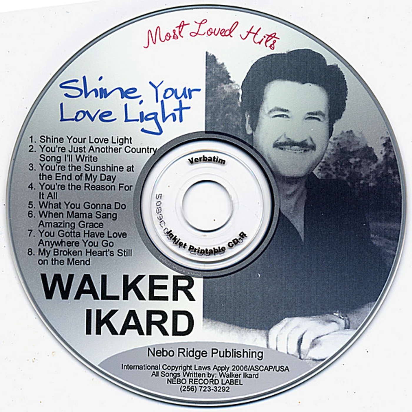 Walker Ikard SHINE YOUR LOVE LIGHT CD