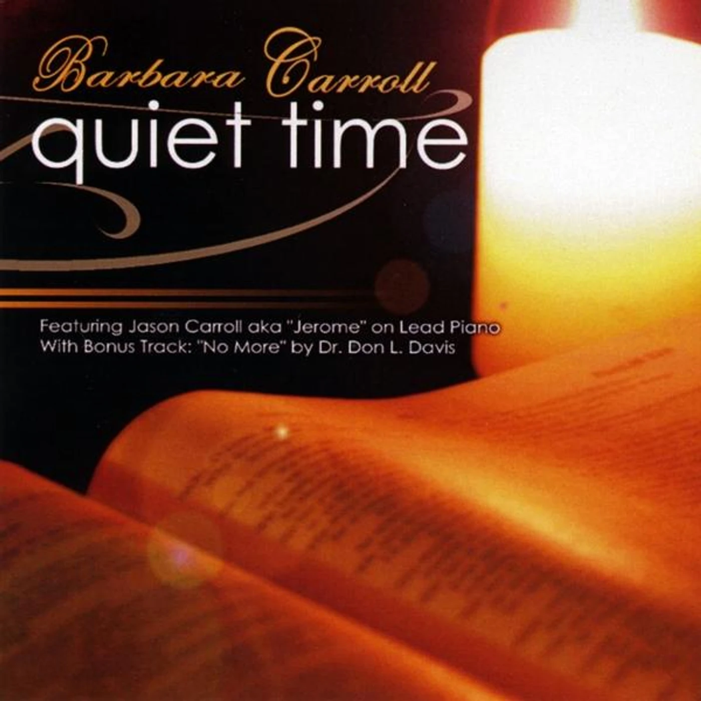 Barbara Carroll QUIET TIME CD