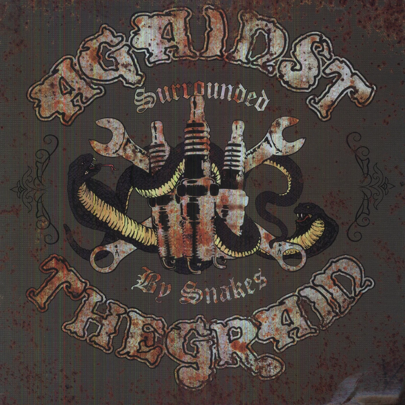 Against The Grain Surrounded By Snakes Vinyl Record