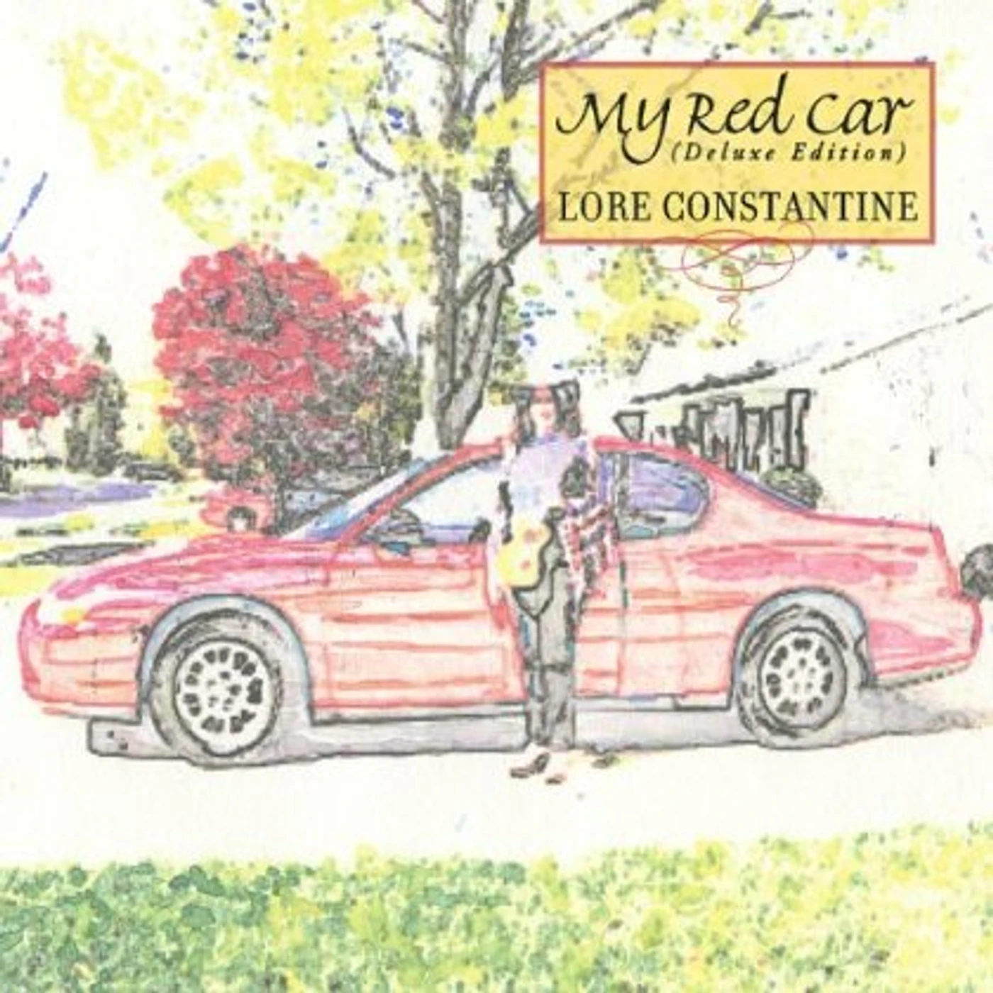 Lore Constantine MY RED CAR (DELUXE EDITION) CD