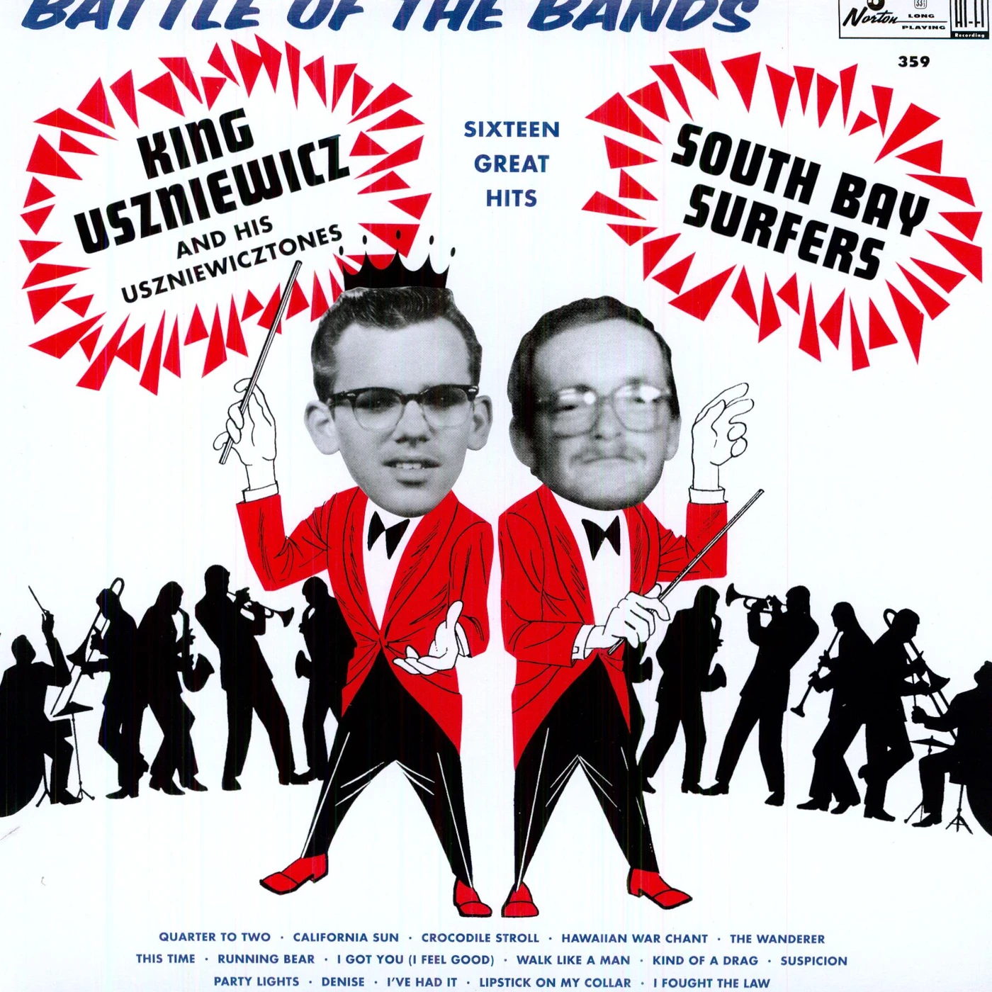 King Uszniewicz & The Uszniewicztones Battle Of The Bands Vinyl Record