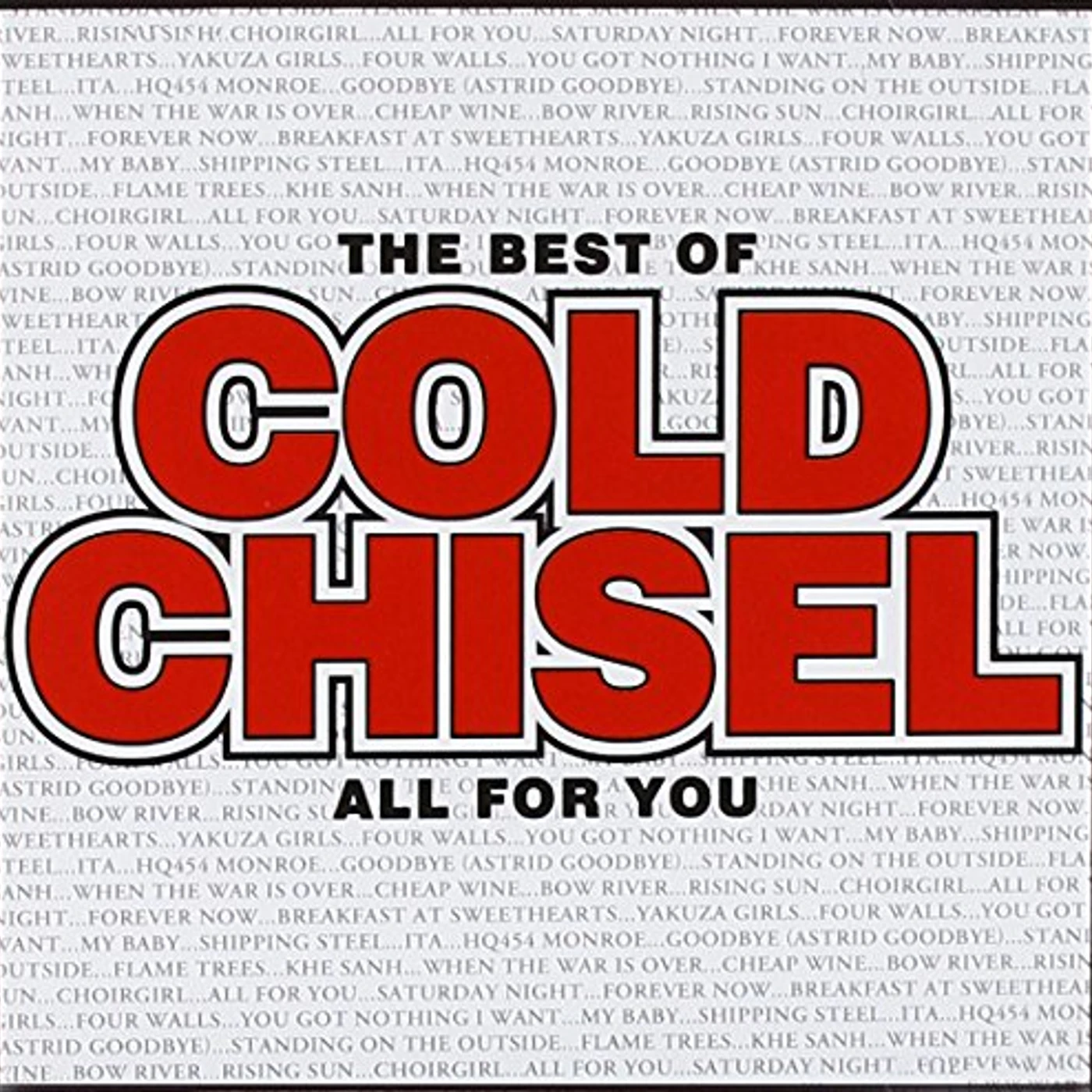 BEST OF COLD CHISEL-ALL FOR YOU CD