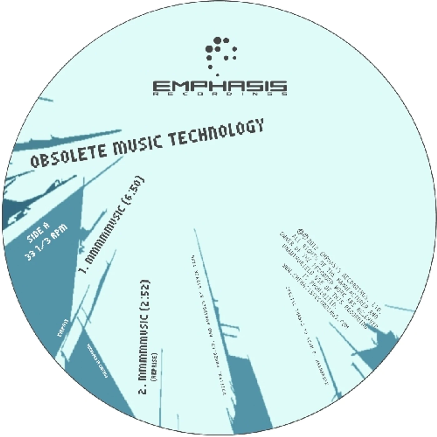 Obsolete Music Technology MMMMMMUSIC Vinyl Record