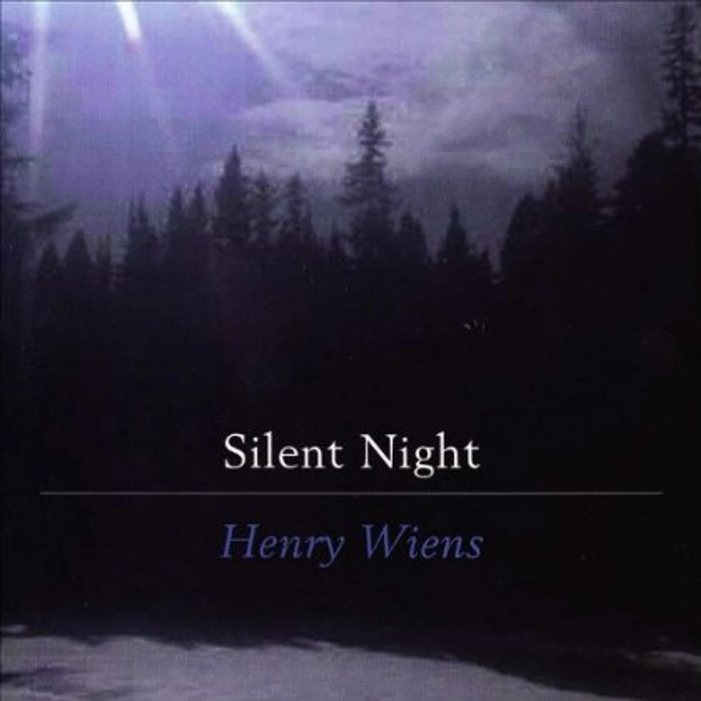 Henry Wiens SILENT NIGHT CD