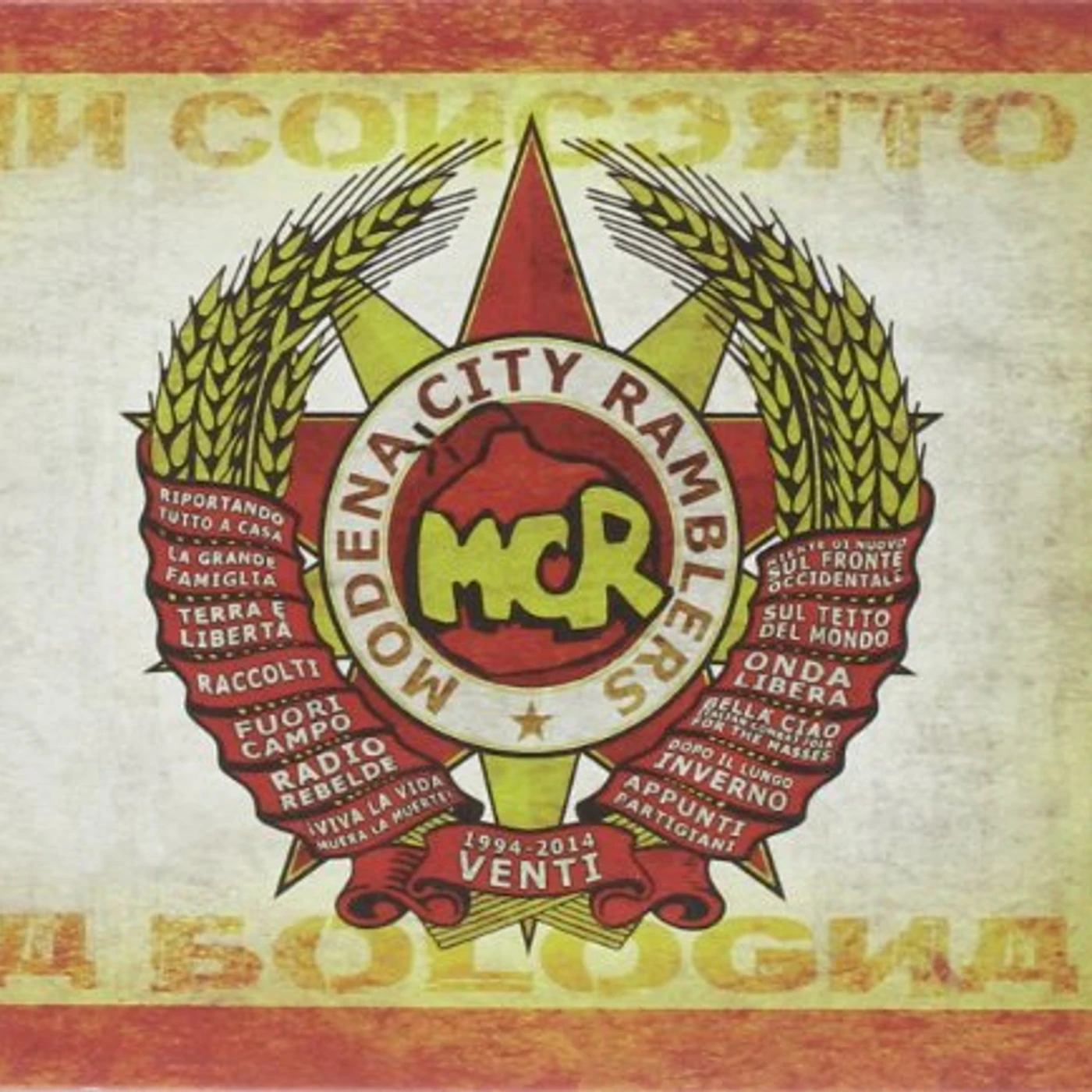 Modena City Ramblers VENTI-1994-14-LIVE CD