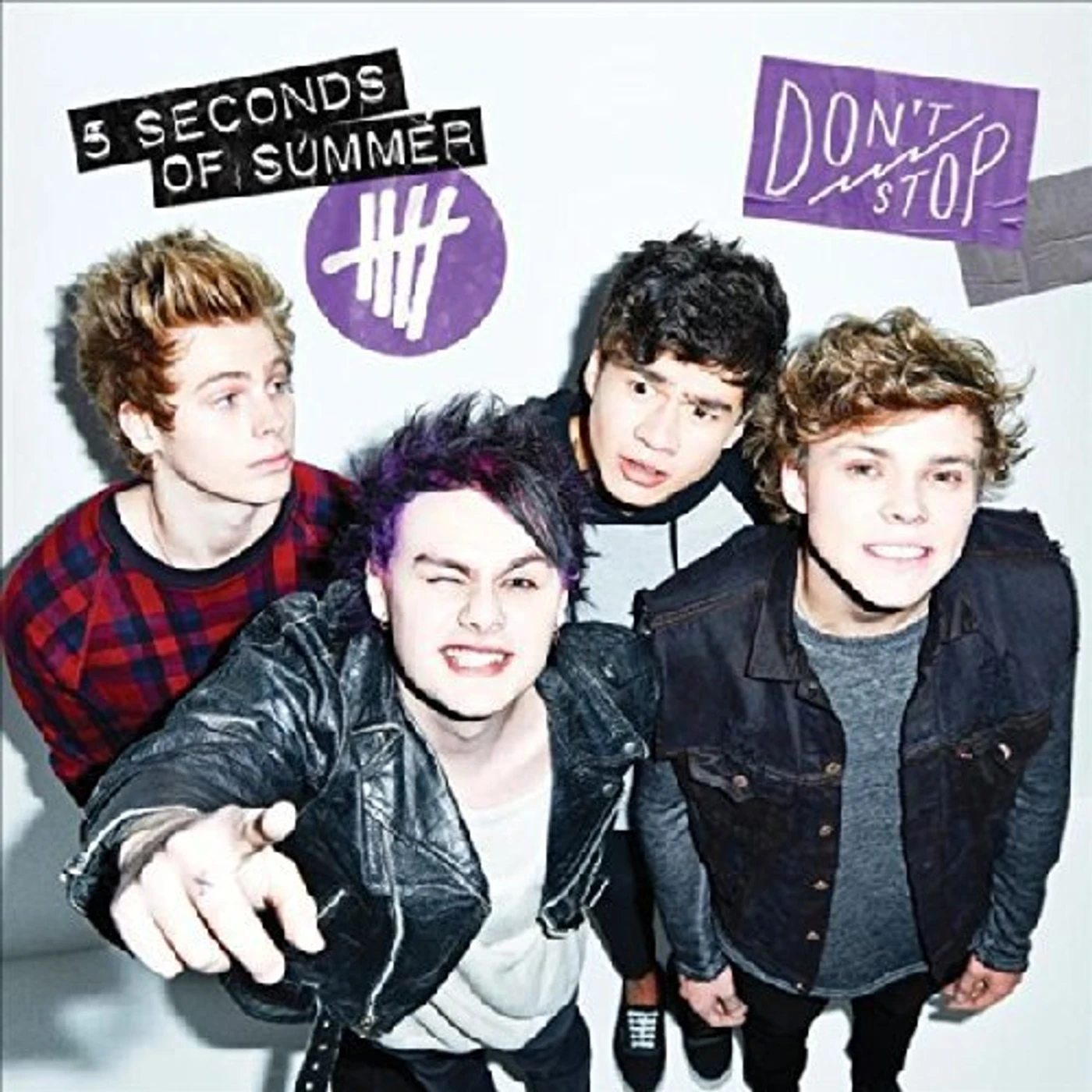 5 Seconds of Summer DON'T STOP (AUSTRALIAN BONUS STICKERS) CD