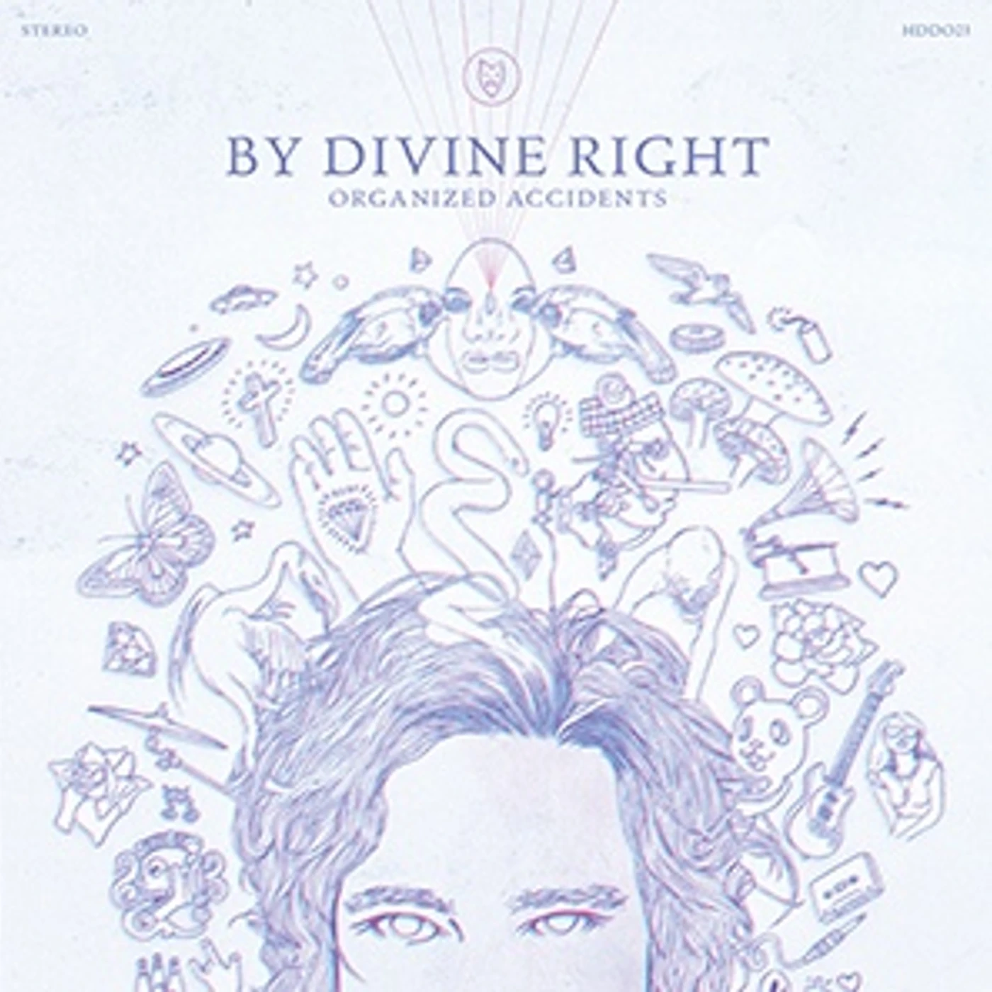 By Divine Right ORGANIZED ACCIDENTS Vinyl Record - Canada Release