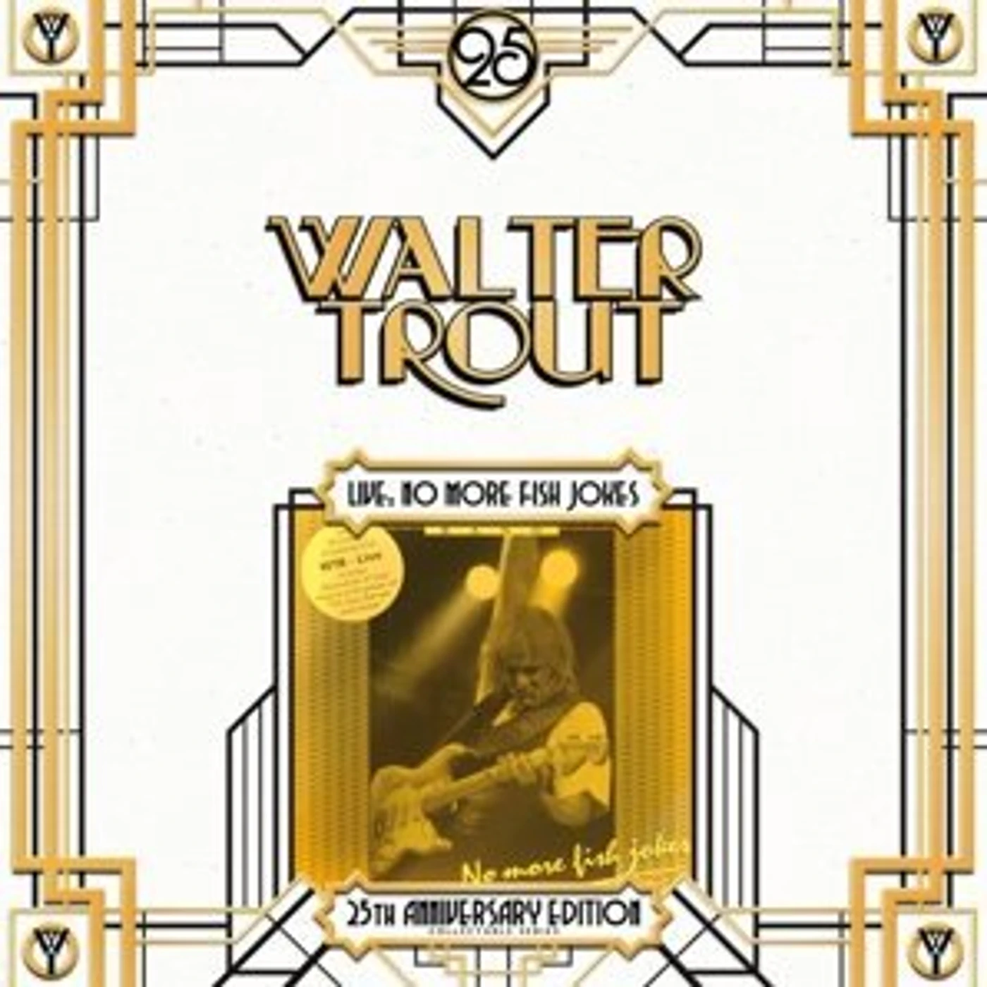 Walter Trout LIVE NO MORE FISH JOKES Vinyl Record