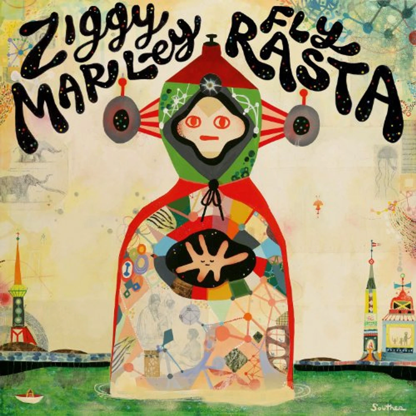 Ziggy Marley Fly Rasta Vinyl Record