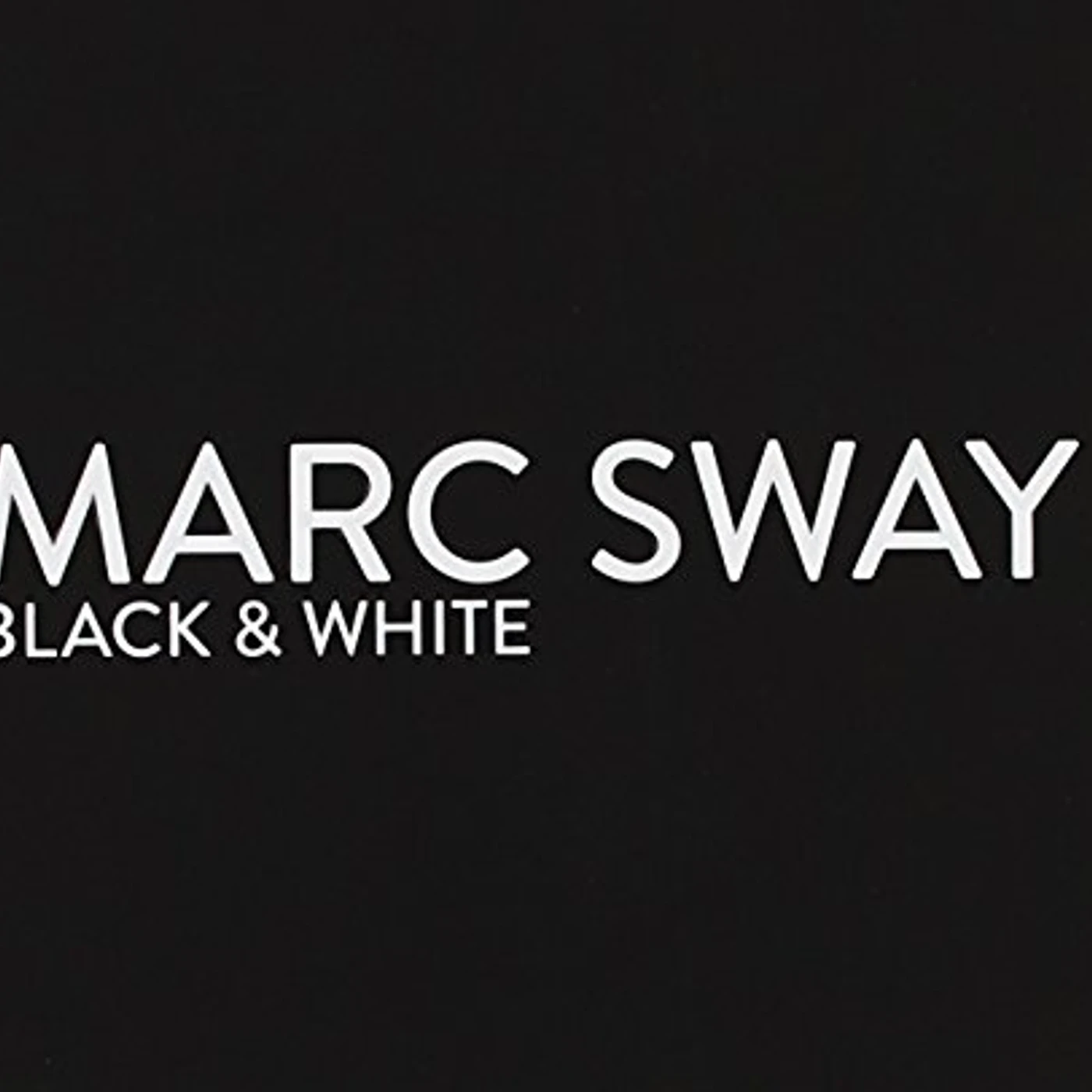 Marc Sway BLACK & WHITE CD