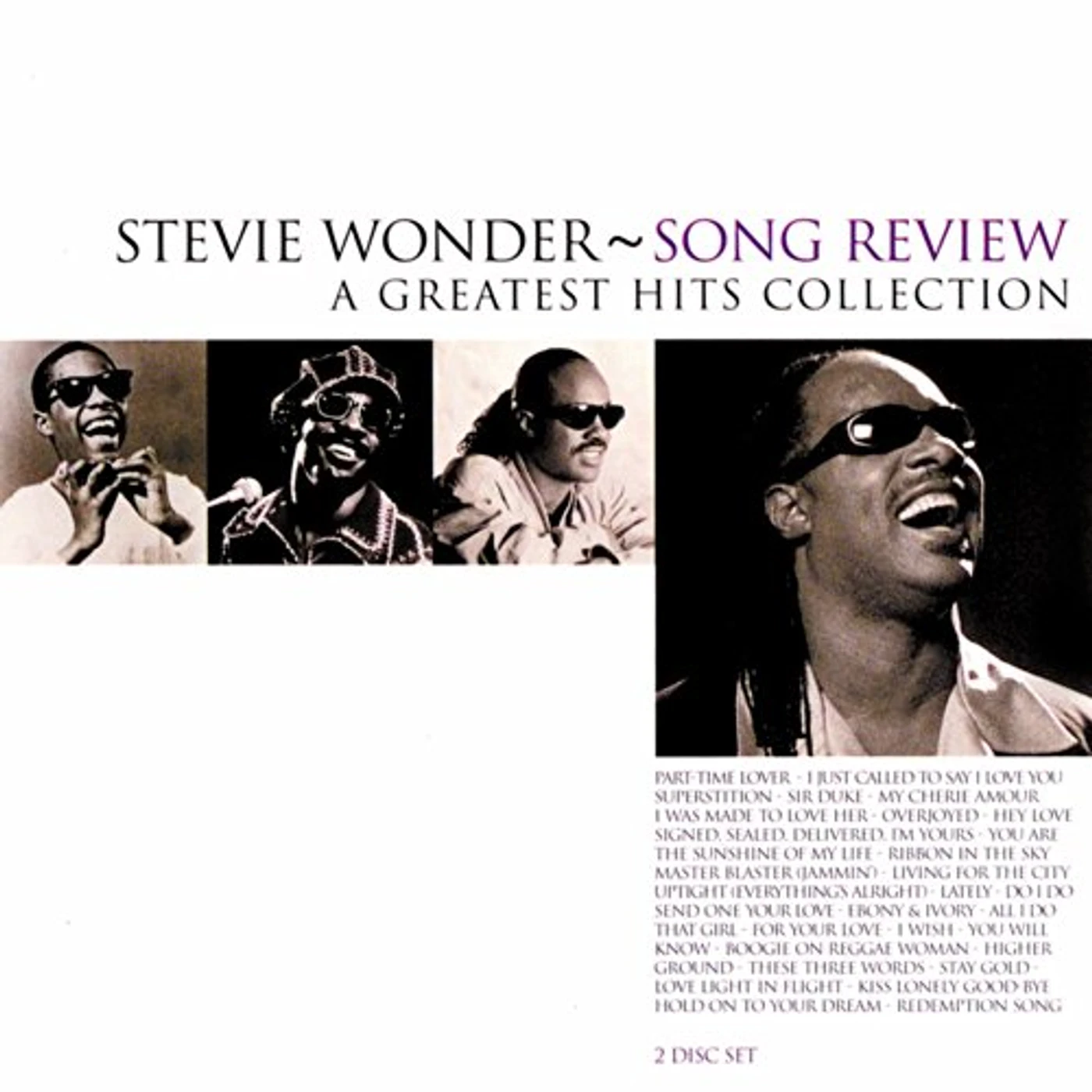 Stevie Wonder SONG REVIEW-A GREATEST HITS COLLECTION CD