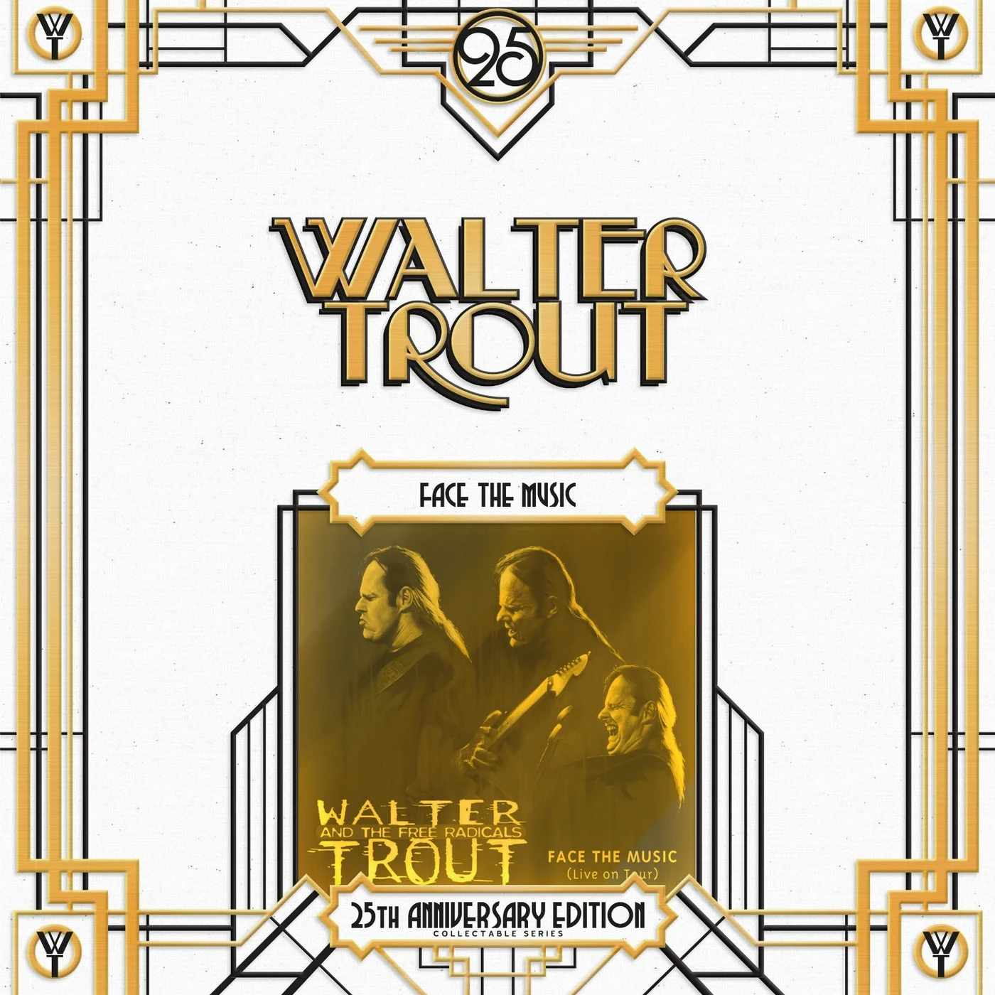 Walter Trout FACE THE MUSIC Vinyl Record