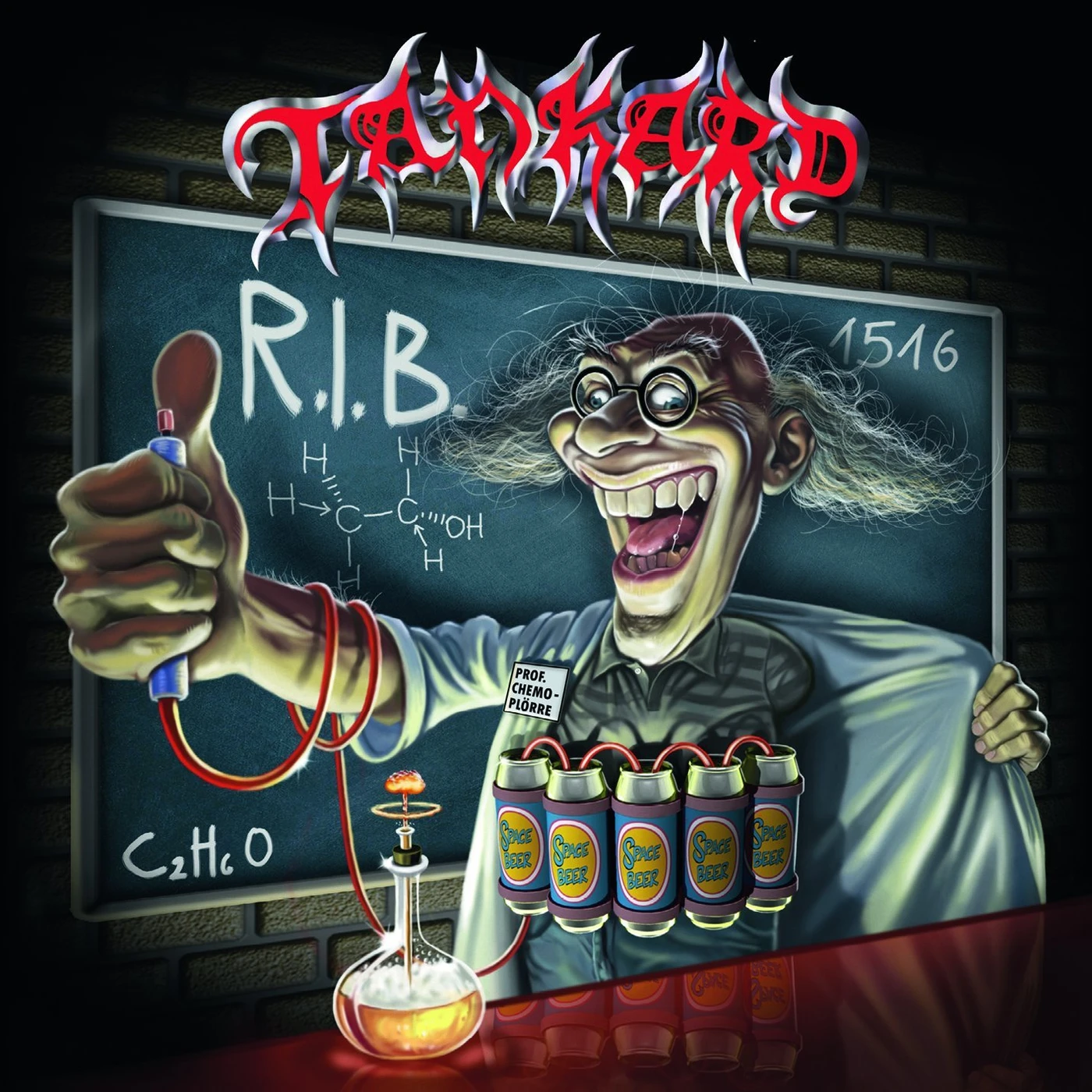Tankard REST IN BEER CD