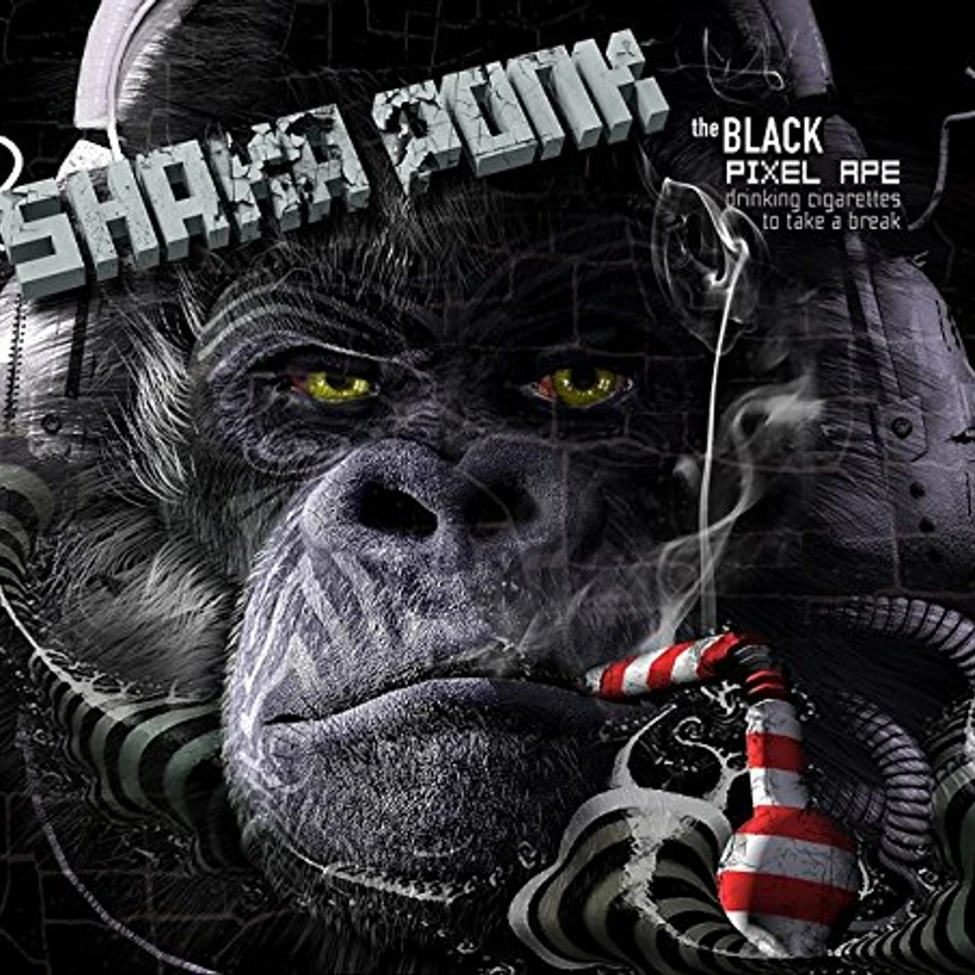 Shaka Ponk BLACK PIXEL APE CD