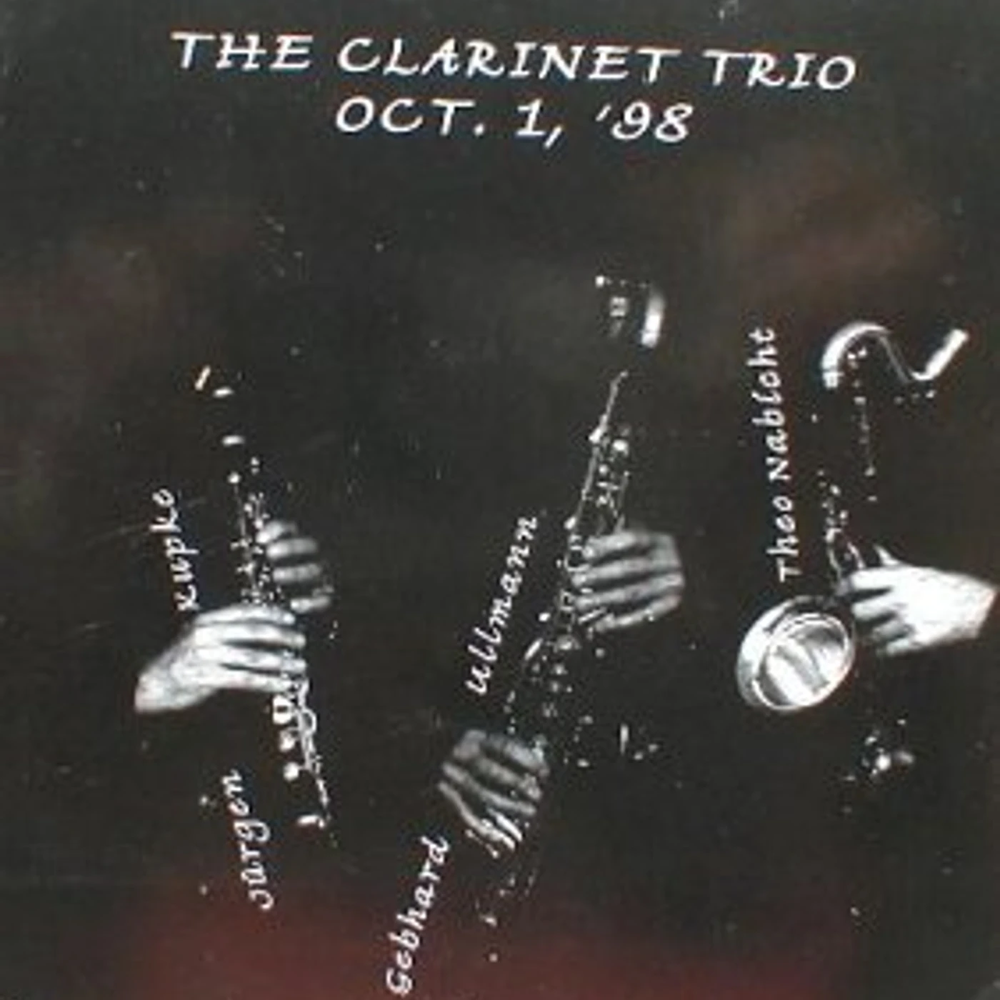 Gebhard Ullmann CLARINET TRIO OCT 1 1998 CD
